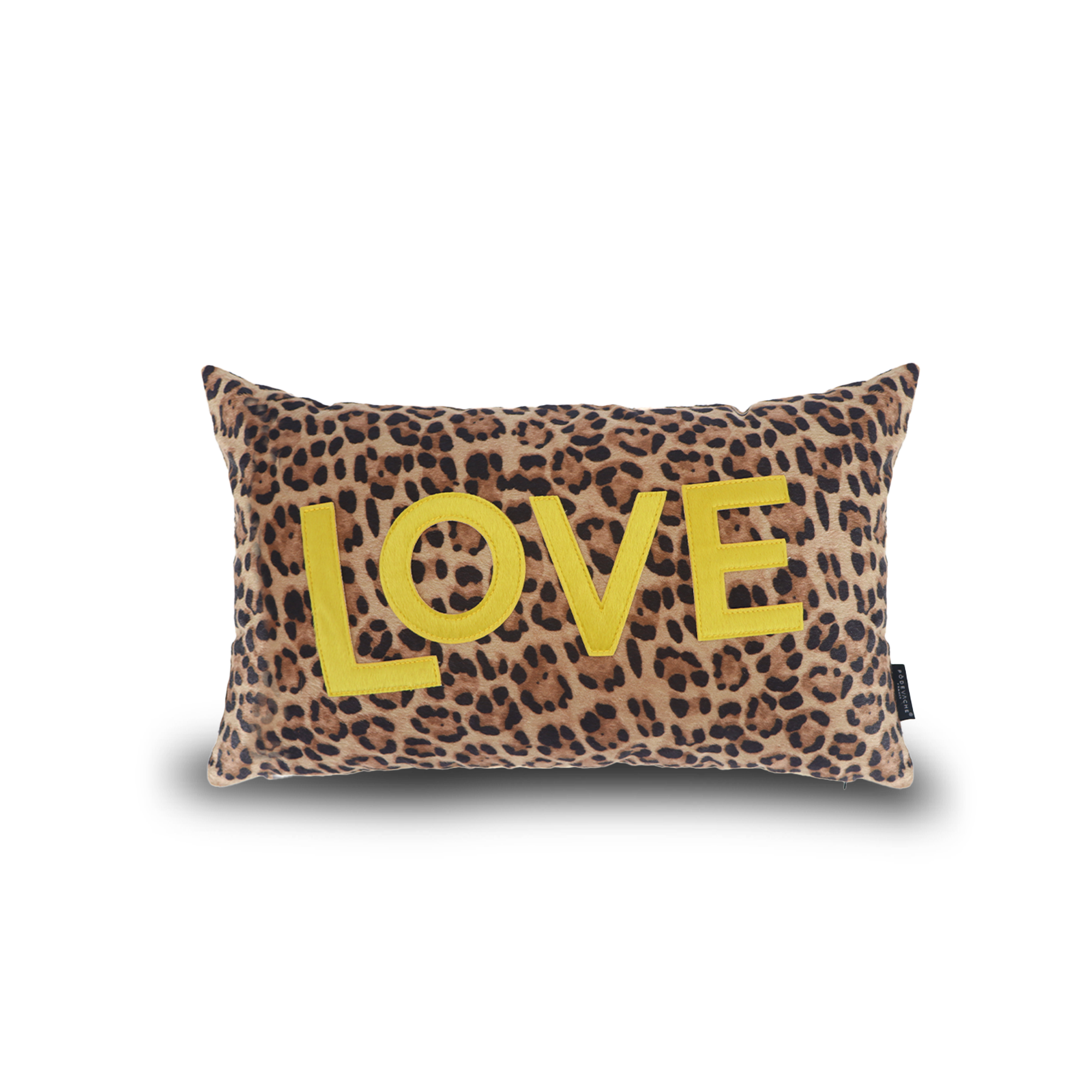 Coussin en simili daim Huamanga