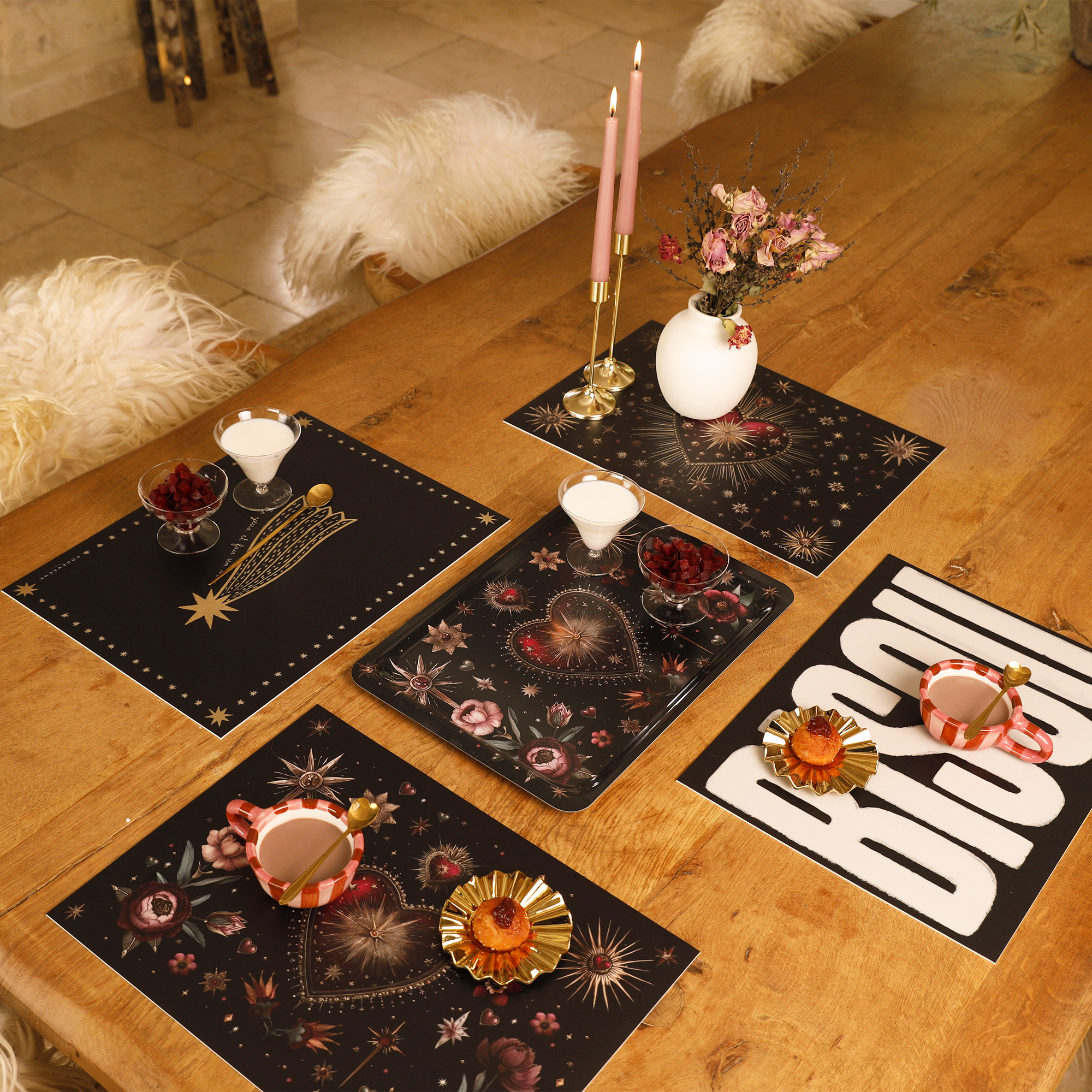 Set De Table Vinyle Corazon de Popayan