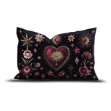 Coussin en velours rectangulaire — modèle Corazon Popayan