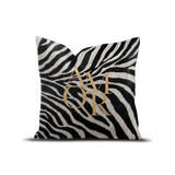 Coussin en velours carré — modèle Santa Clara