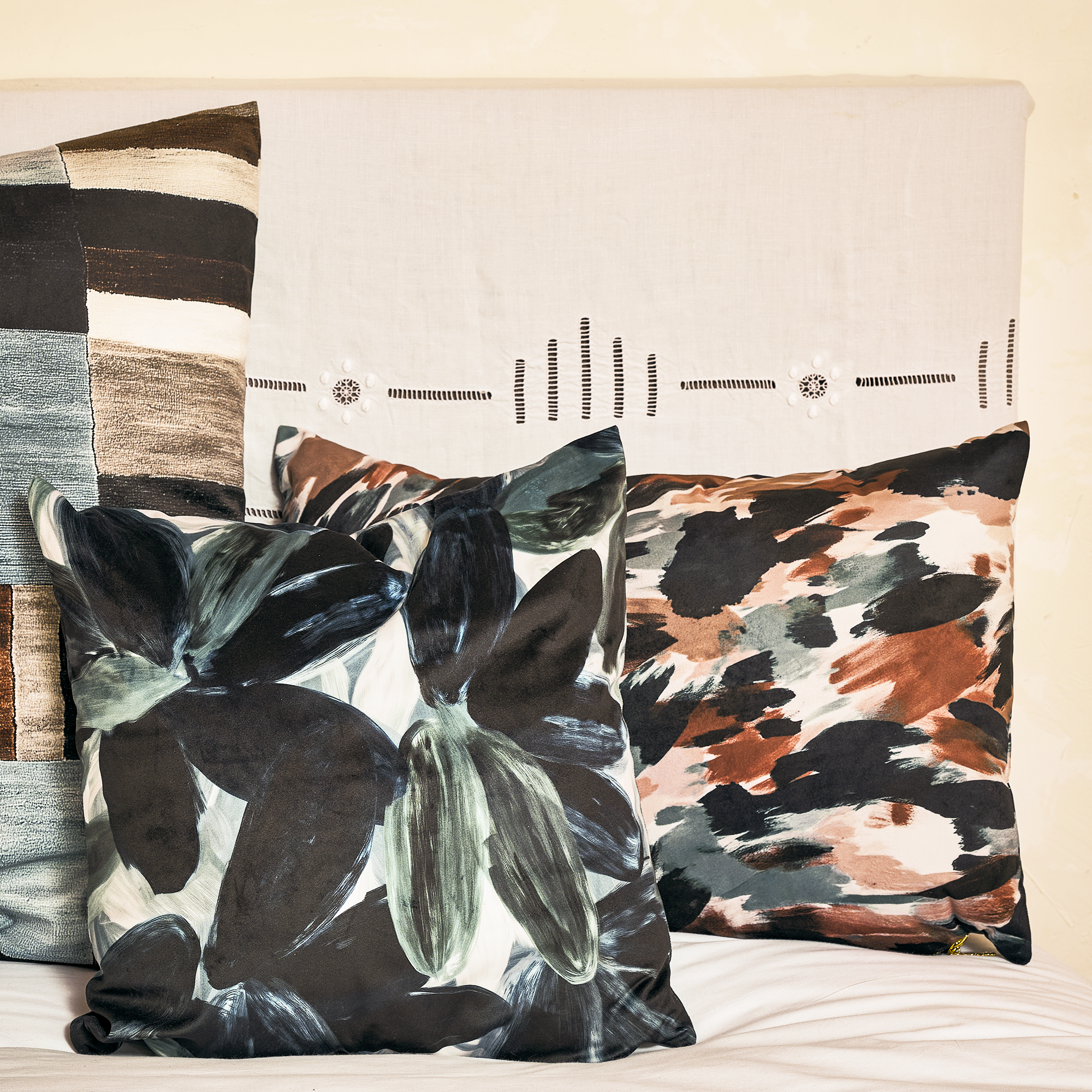 Coussin velours San Francisco