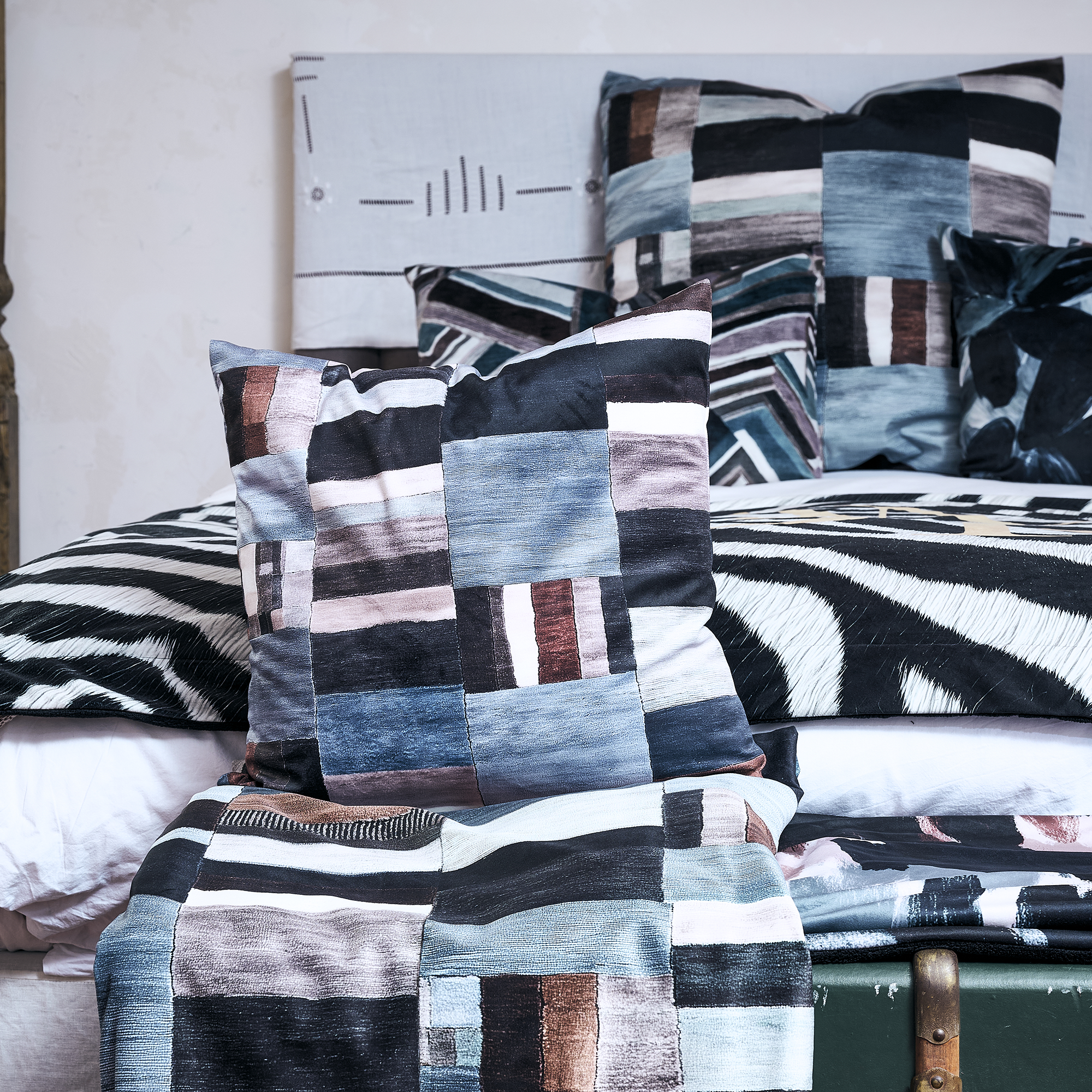 Coussin velours Sacramento