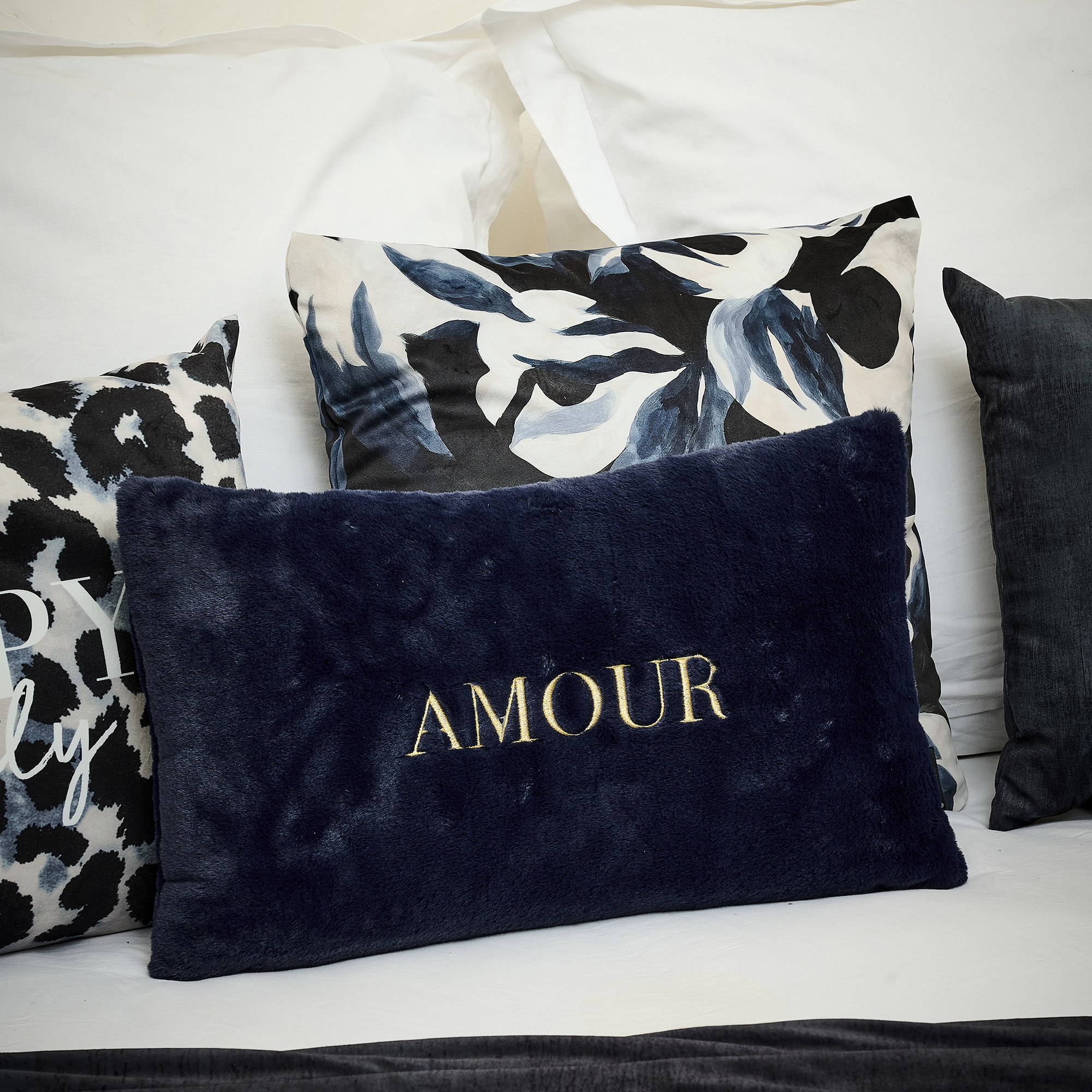 Coussin velours San Mateo