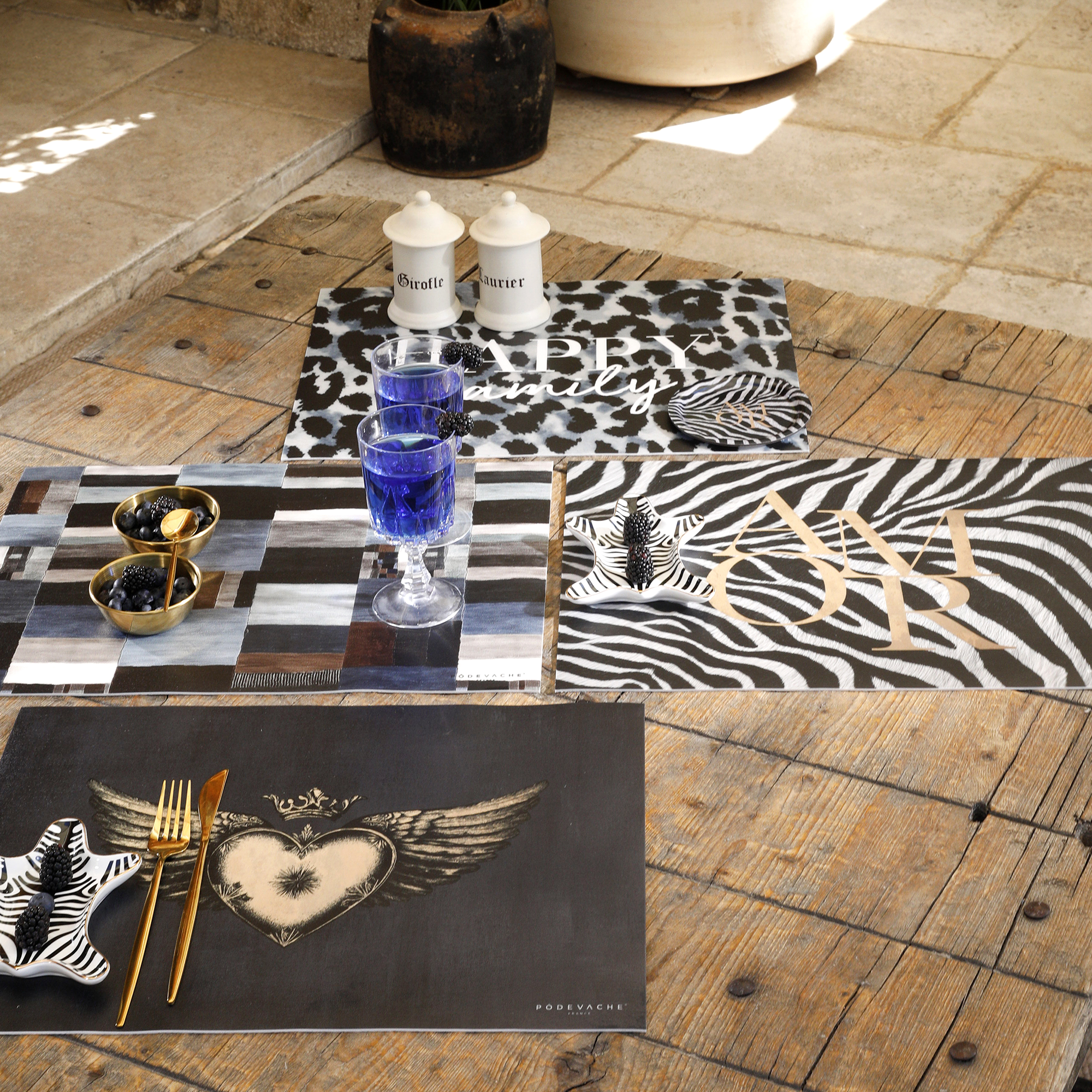 Set De Table Vinyle San Juan Capistrano