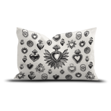 Coussin velours Corazon de Los Angeles