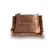 Pochette velours satiné brodé Salford