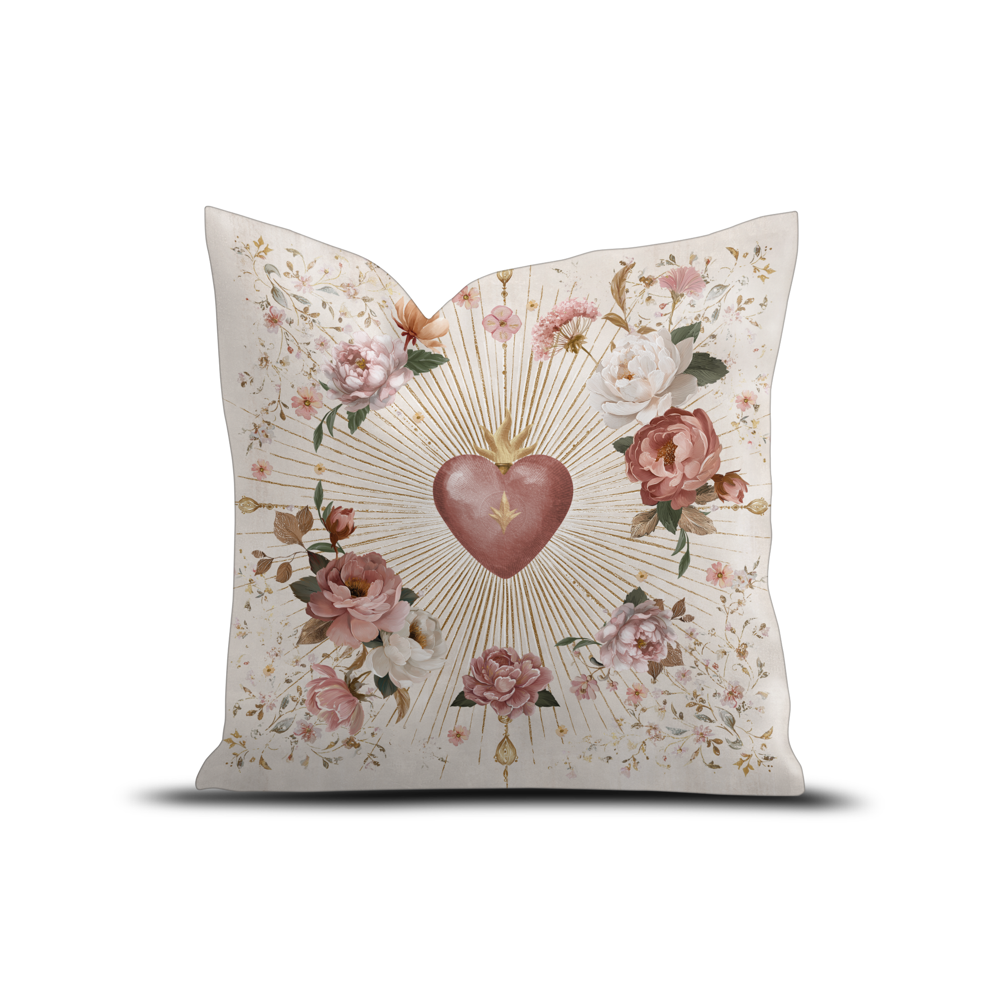 Coussin velours Brentwood