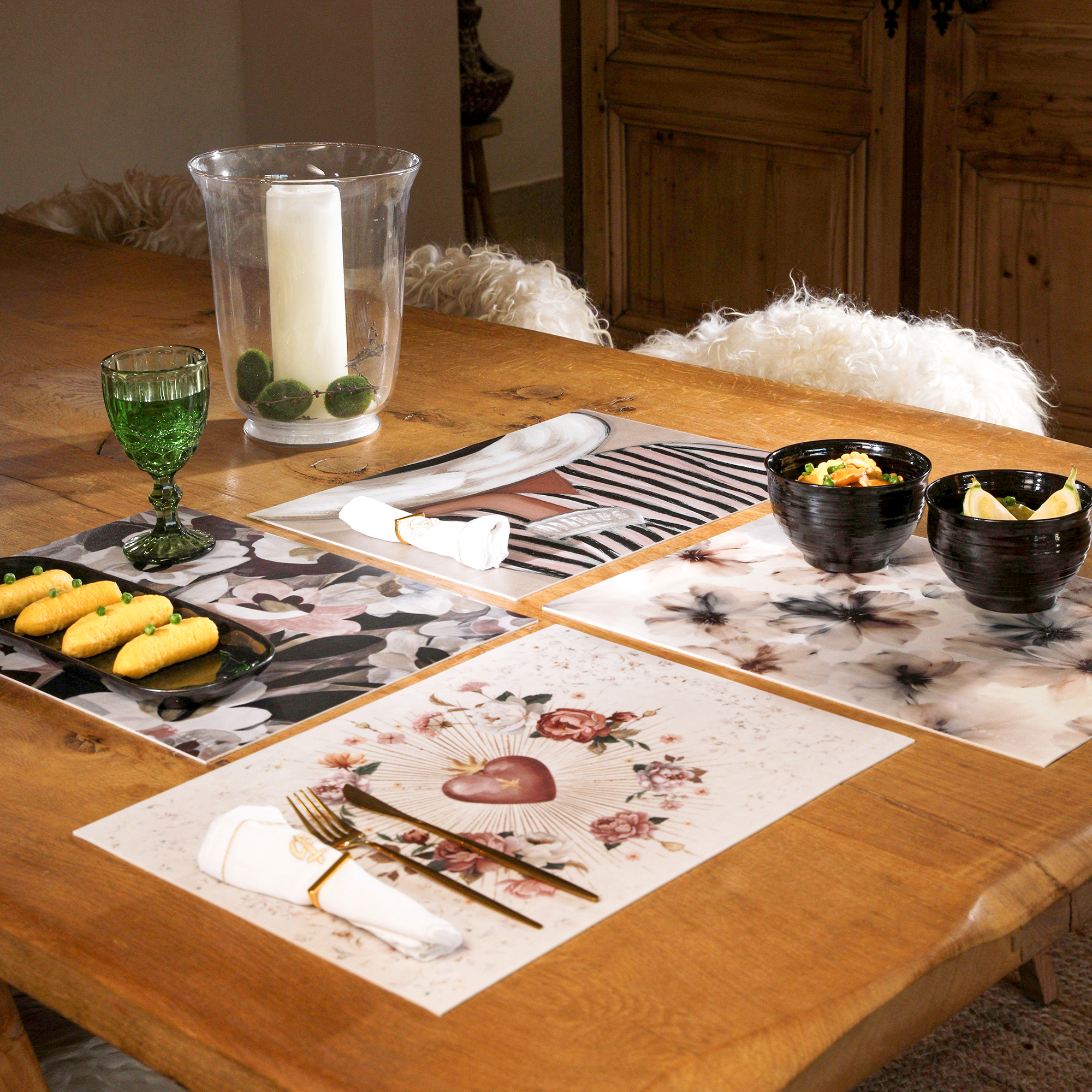 Set De Table Vinyle Canterbury