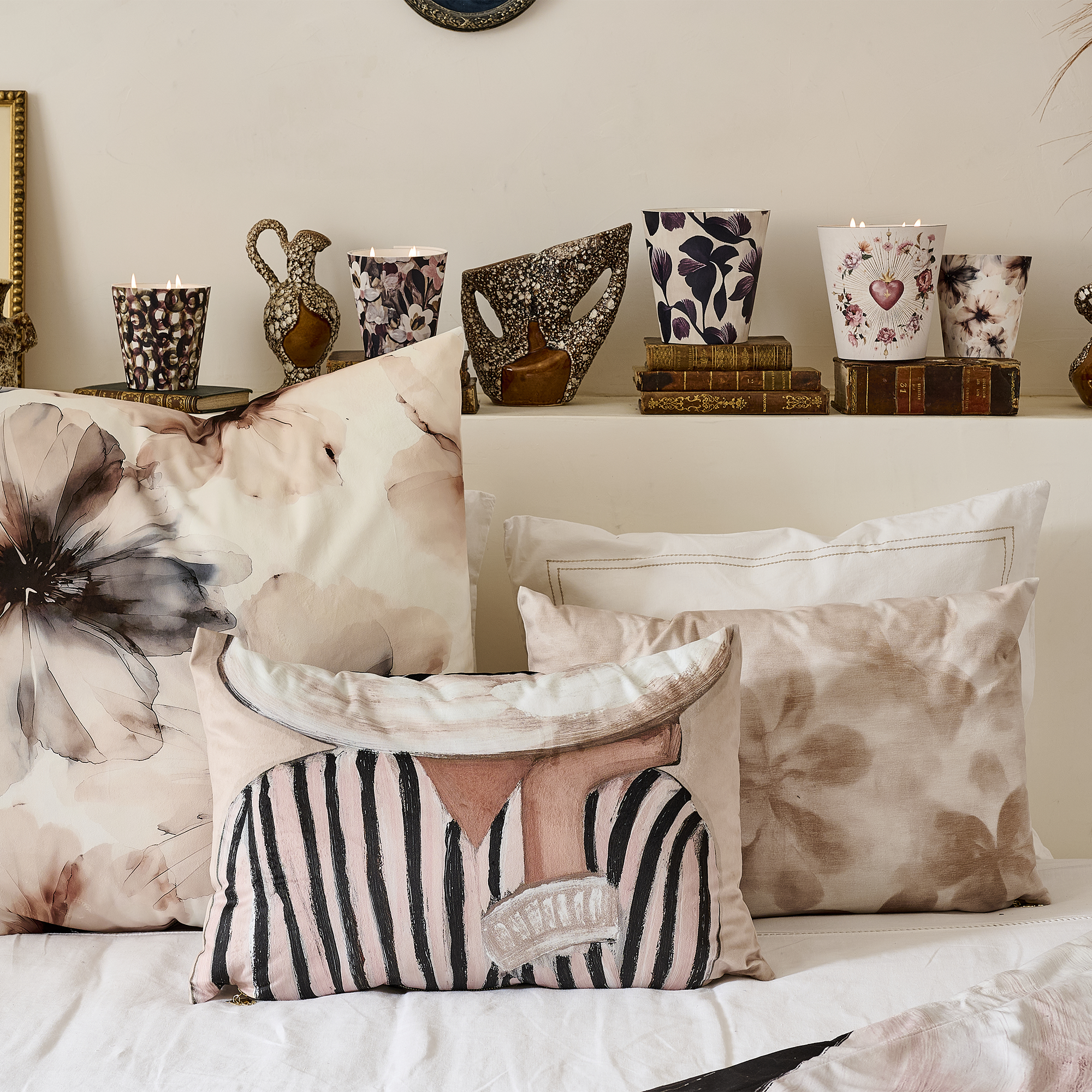 Coussin velours Chelmsford