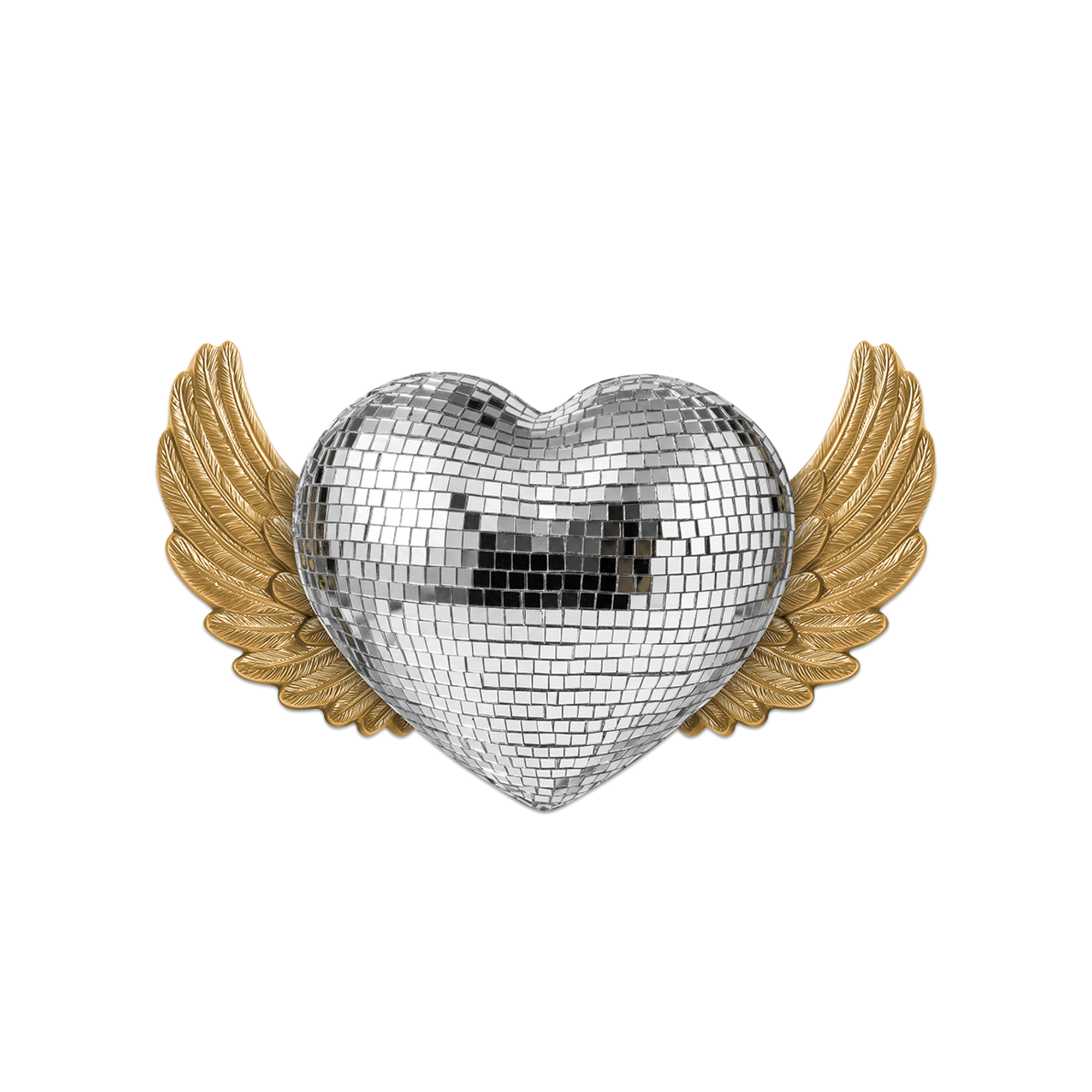 Set De Table Vinyle Disco Heart Wings