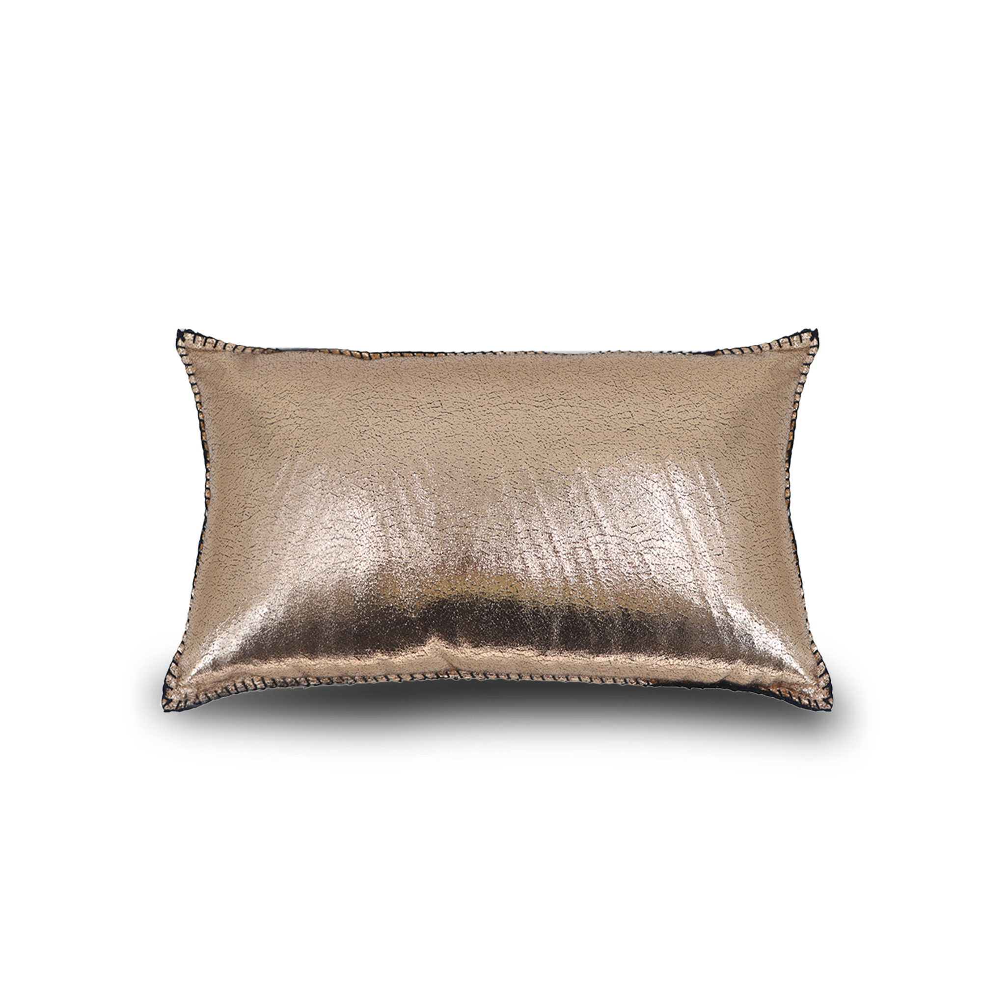 Coussin en simili cuir irisé Recife