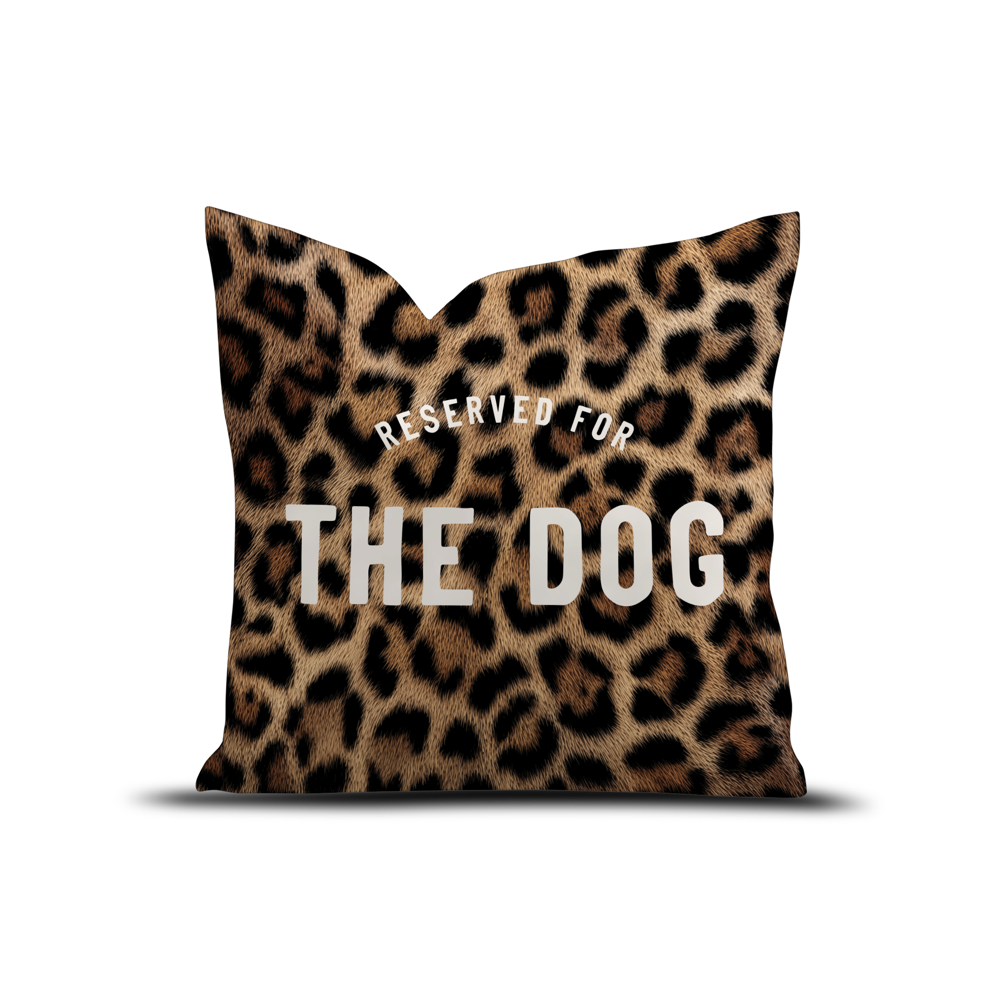 Coussin velours Leo Dog