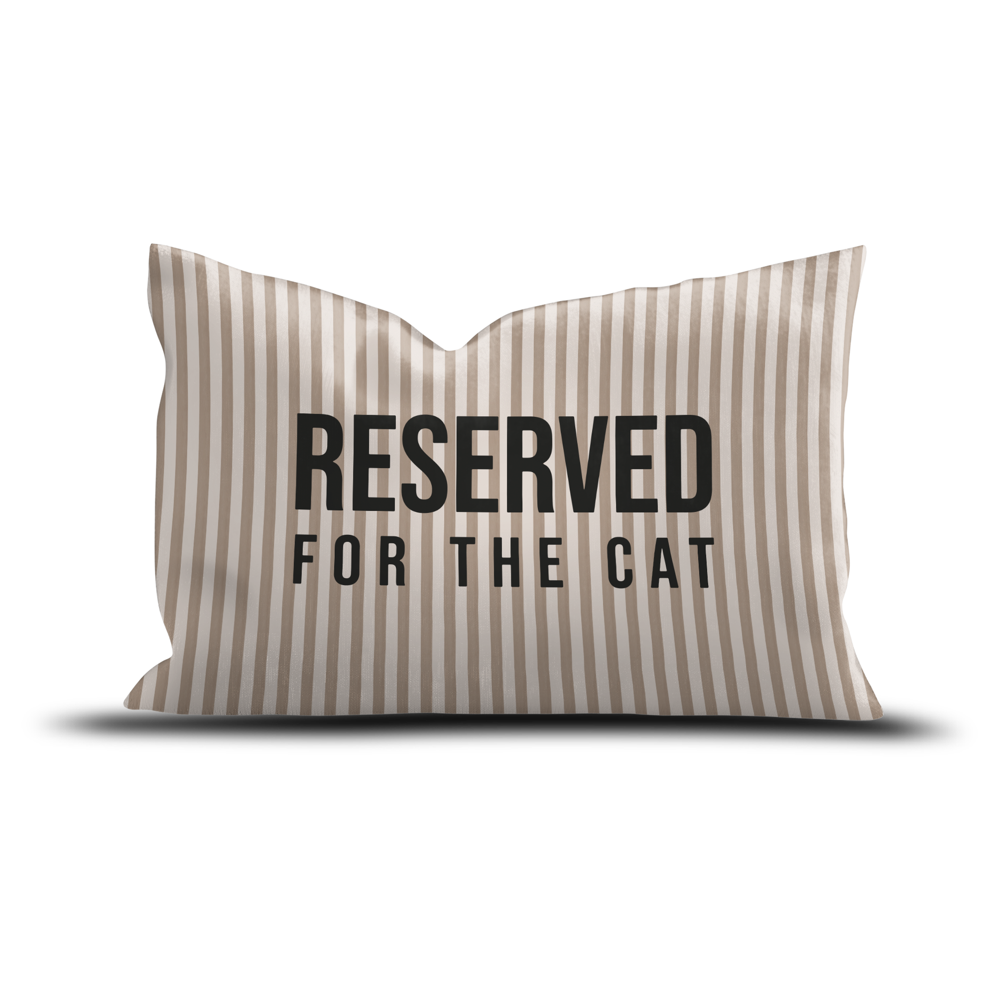Coussin velours Stripes Cat