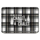 Plateau rectangulaire — modèle Chalet Chalet