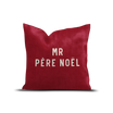 Coussin velours Mr Père Noël