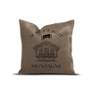 Coussin Velours Belle Vie Montagne