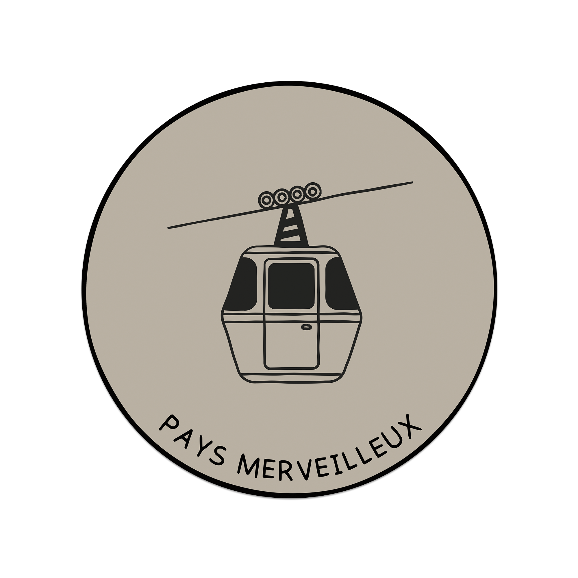 Set De Table Vinyle Pays Merveilleux