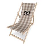 Chilienne en polyester — modèle Ski Tartan