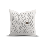 Coussin en velours carré — modèle Grossglockner