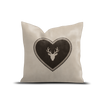 Coussin Velours Hinter Schwarze