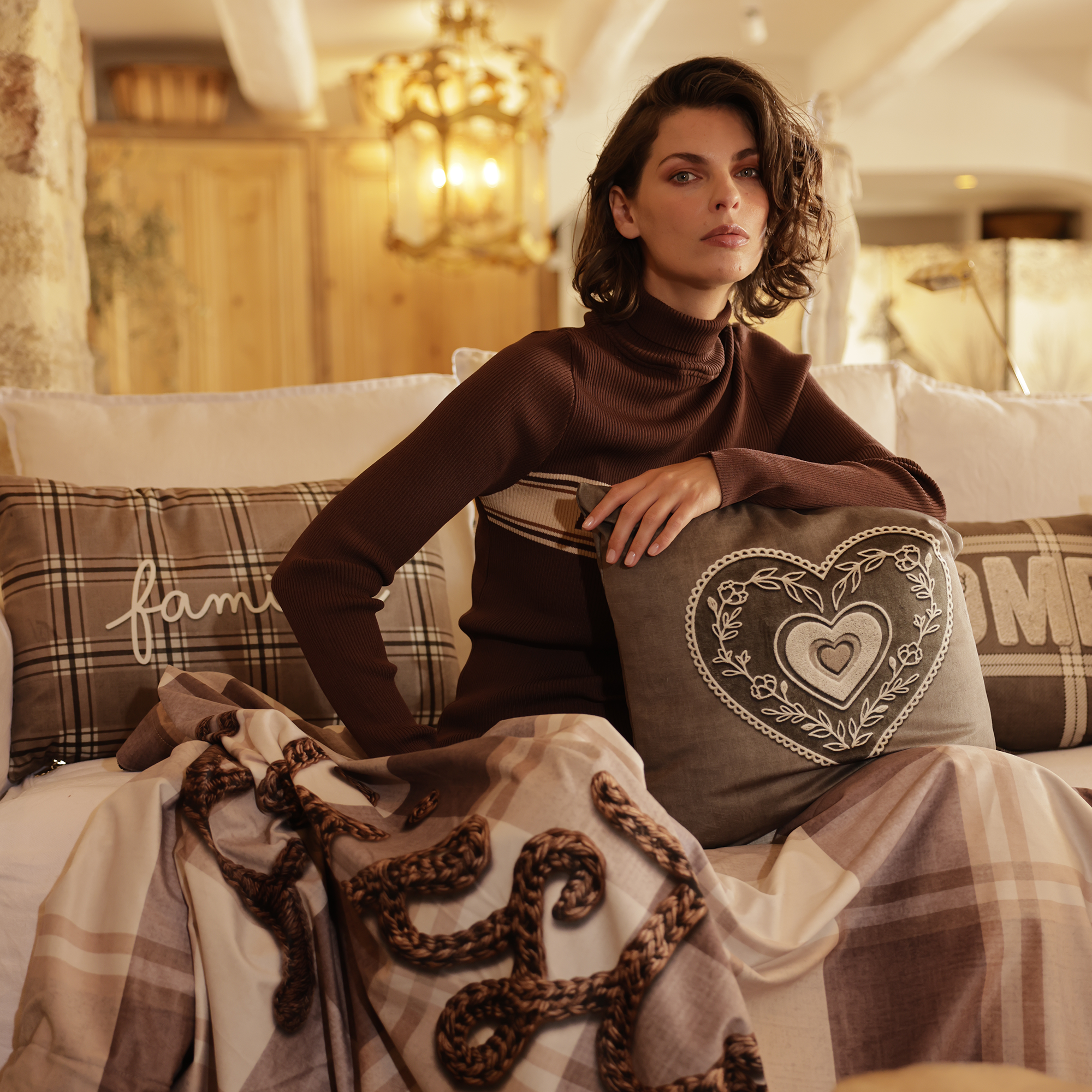 Coussin Velours Ramolkogel