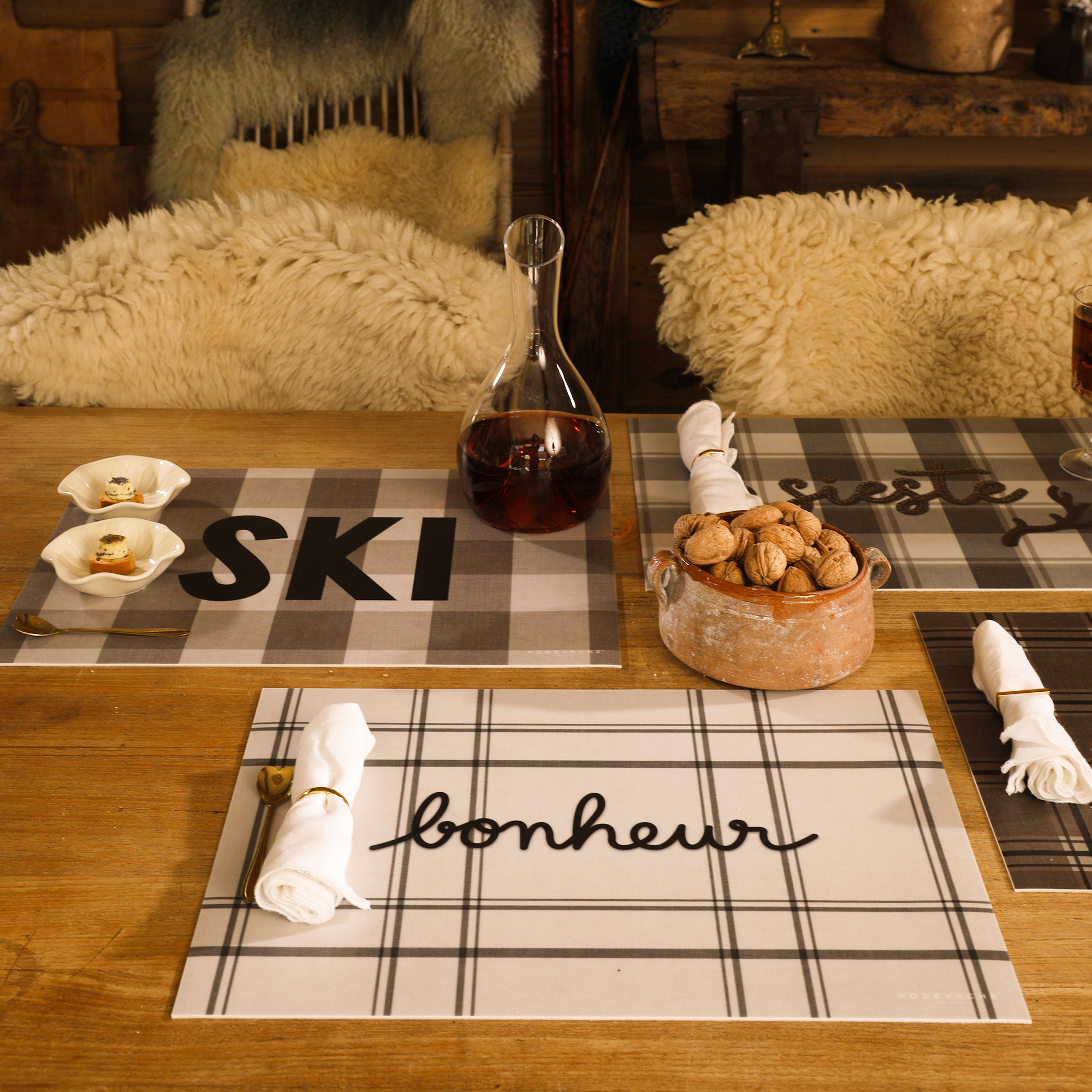 Set de table vinyle Grosser Moseler