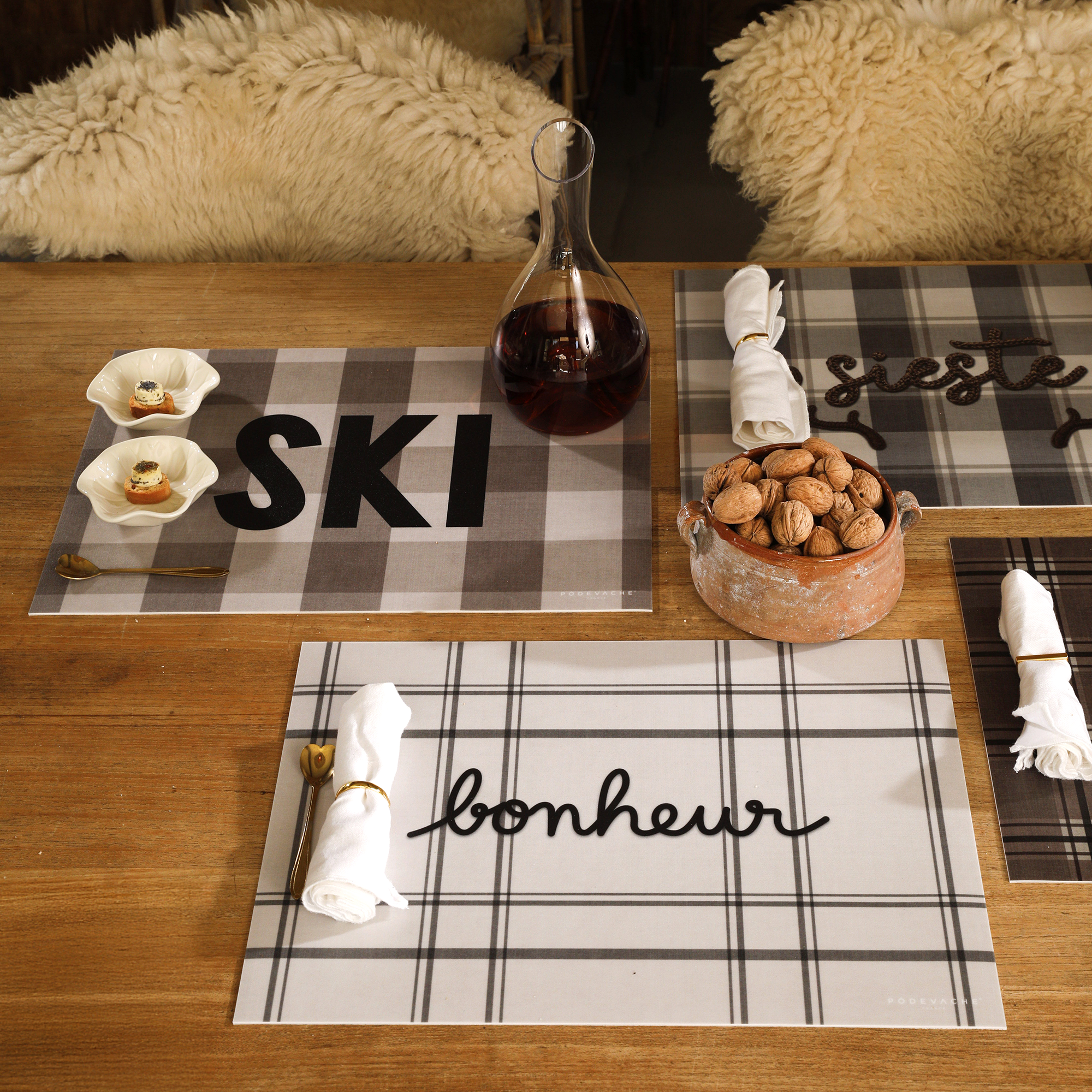 Set de table vinyle Grosser Moseler