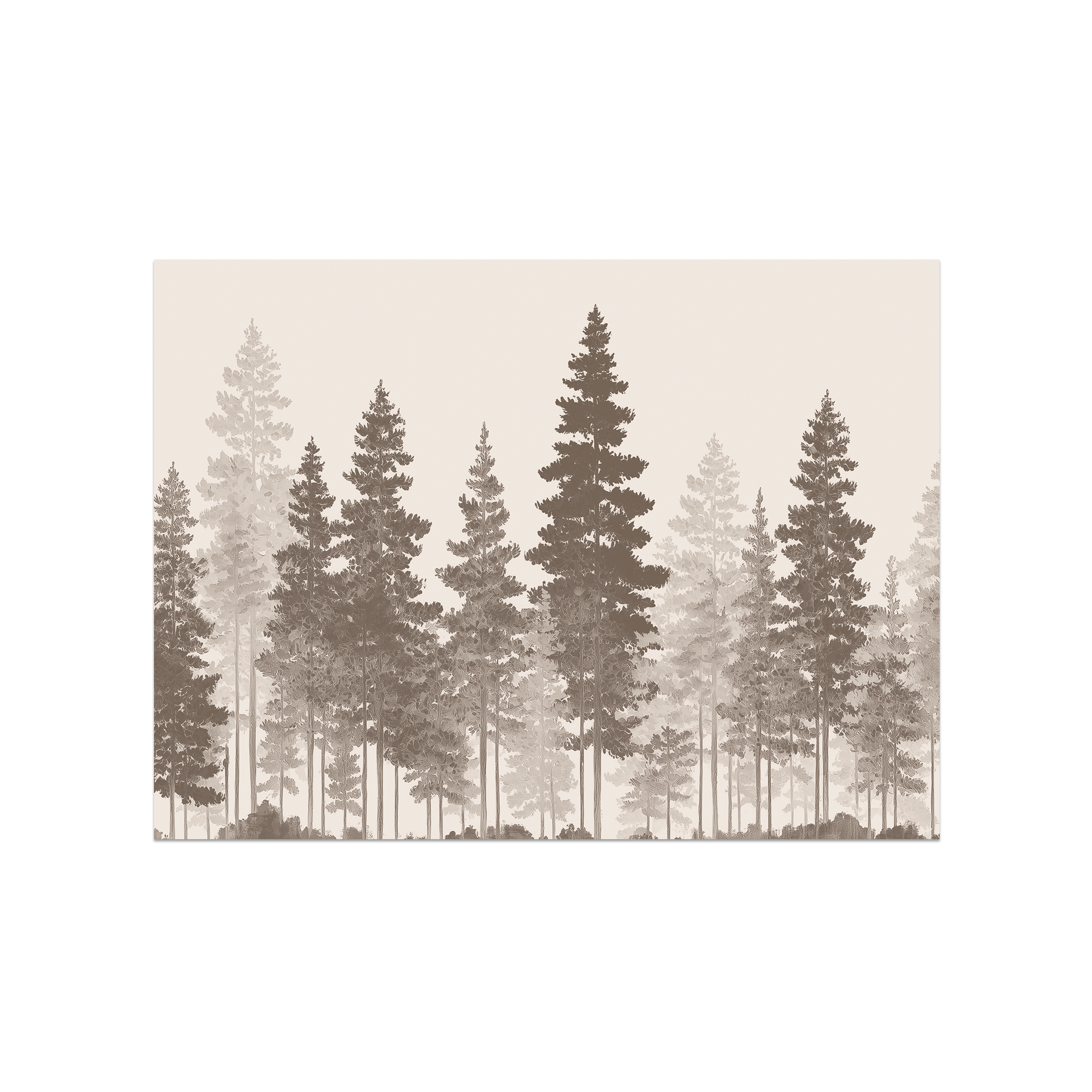 Ski panel vinyl placemat