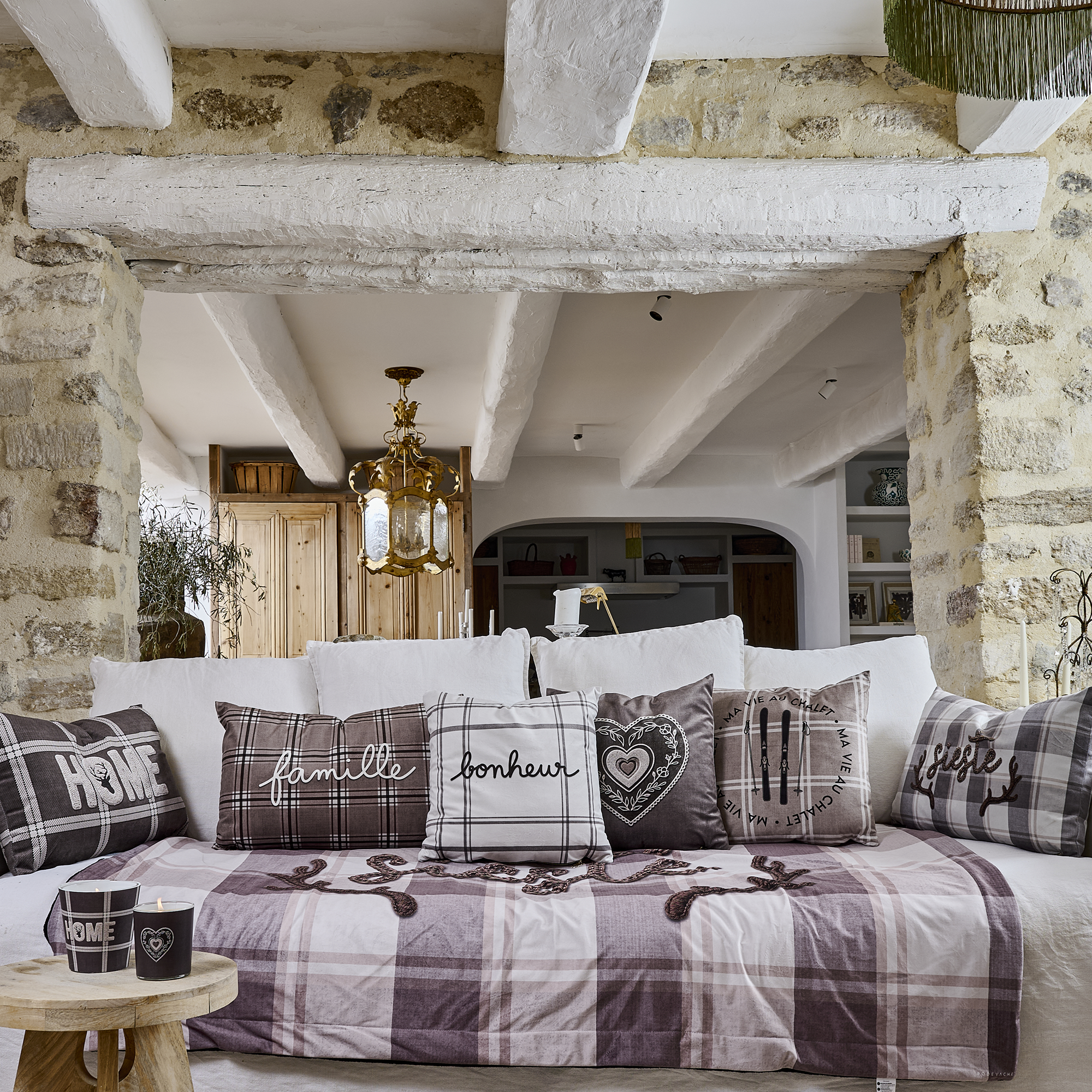 Plaid Velours Lechtal