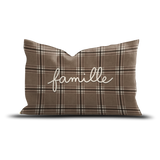 Coussin en velours — modèle Dachstein