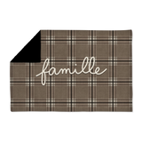 Plaid en velours — modèle Dachstein