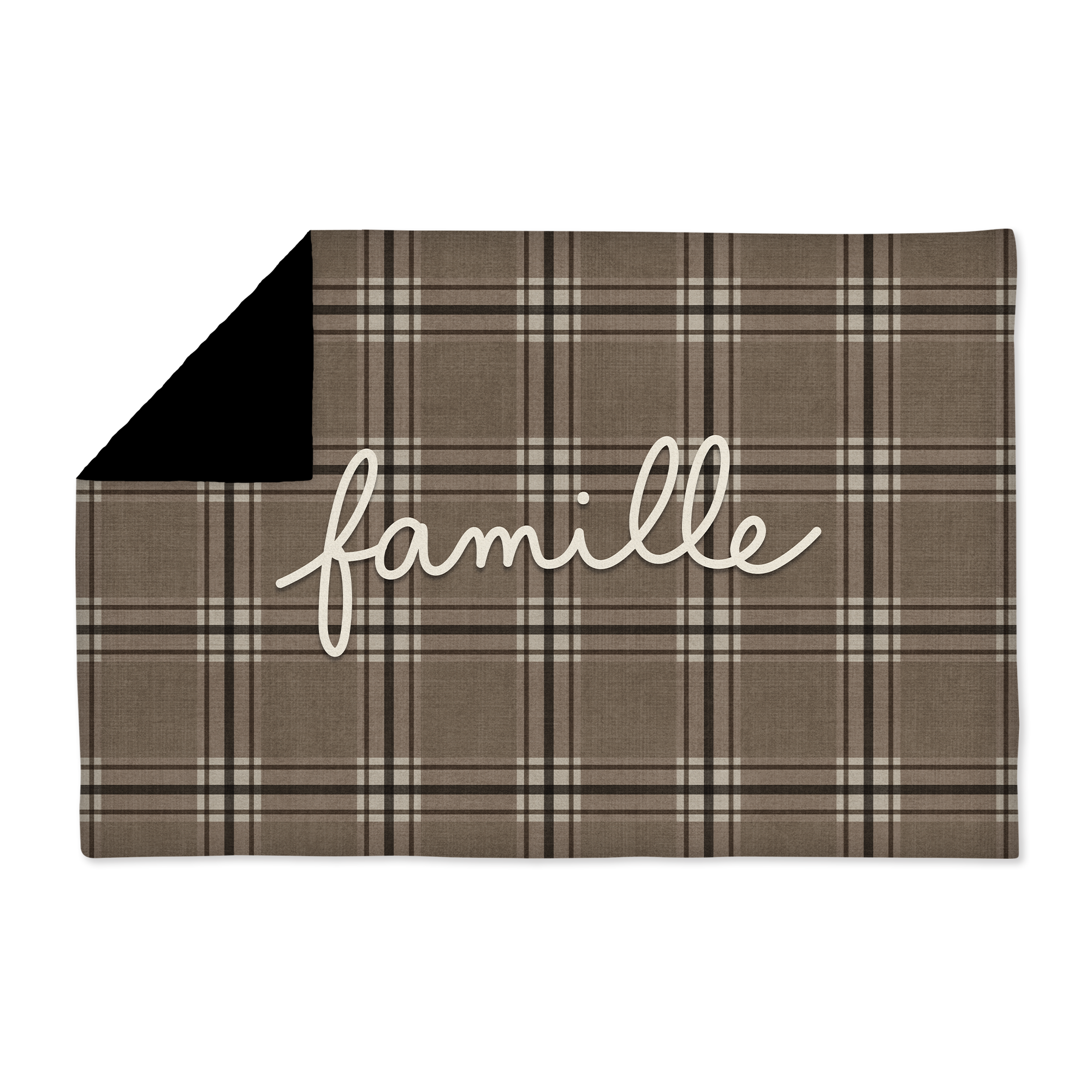 Plaid Velours Dachstein