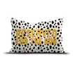Coussin en velours rectangulaire — modèle Reserved for the Dog