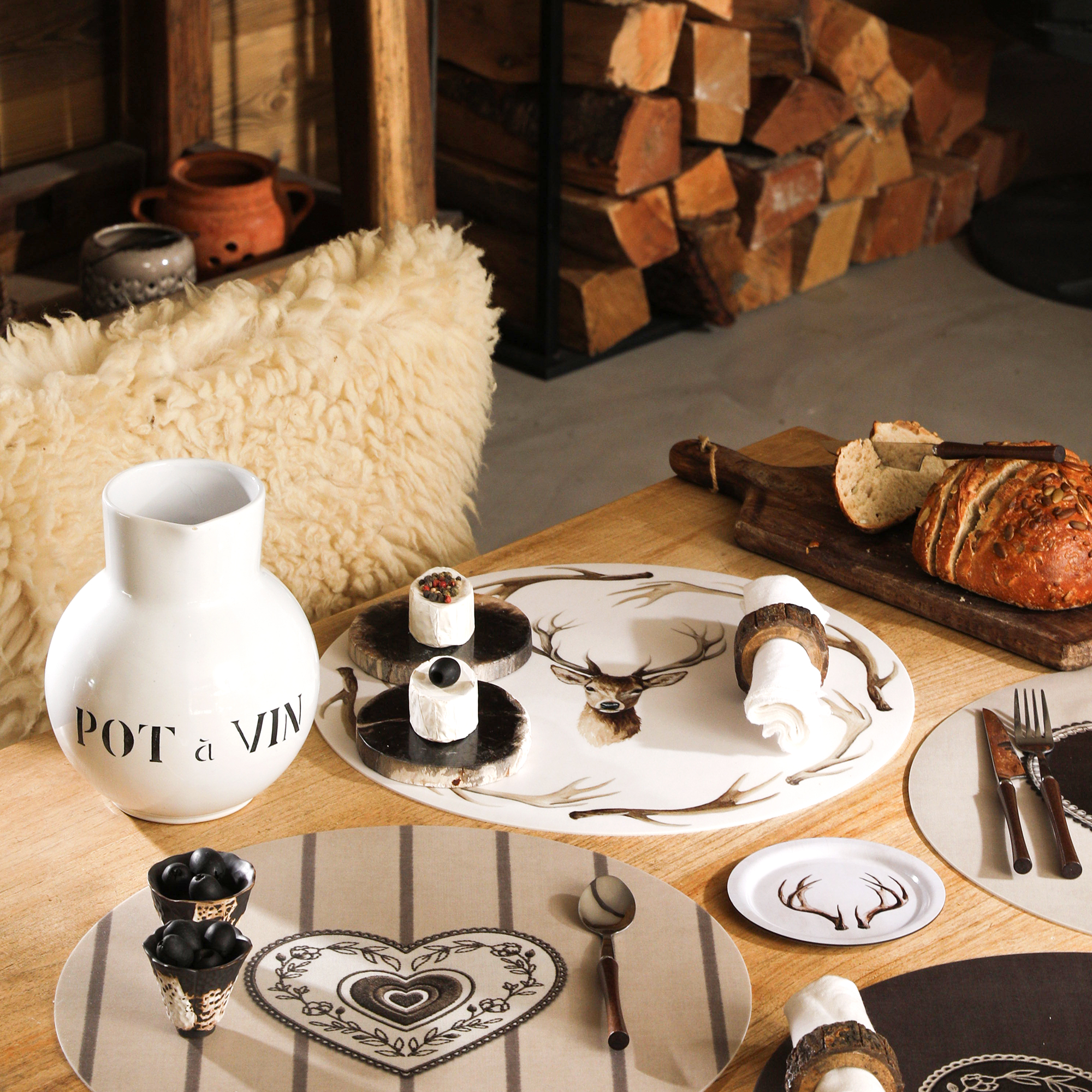 Set De Table Vinyle Lasorling