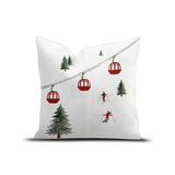 Coussin en velours carré — modèle Furgler