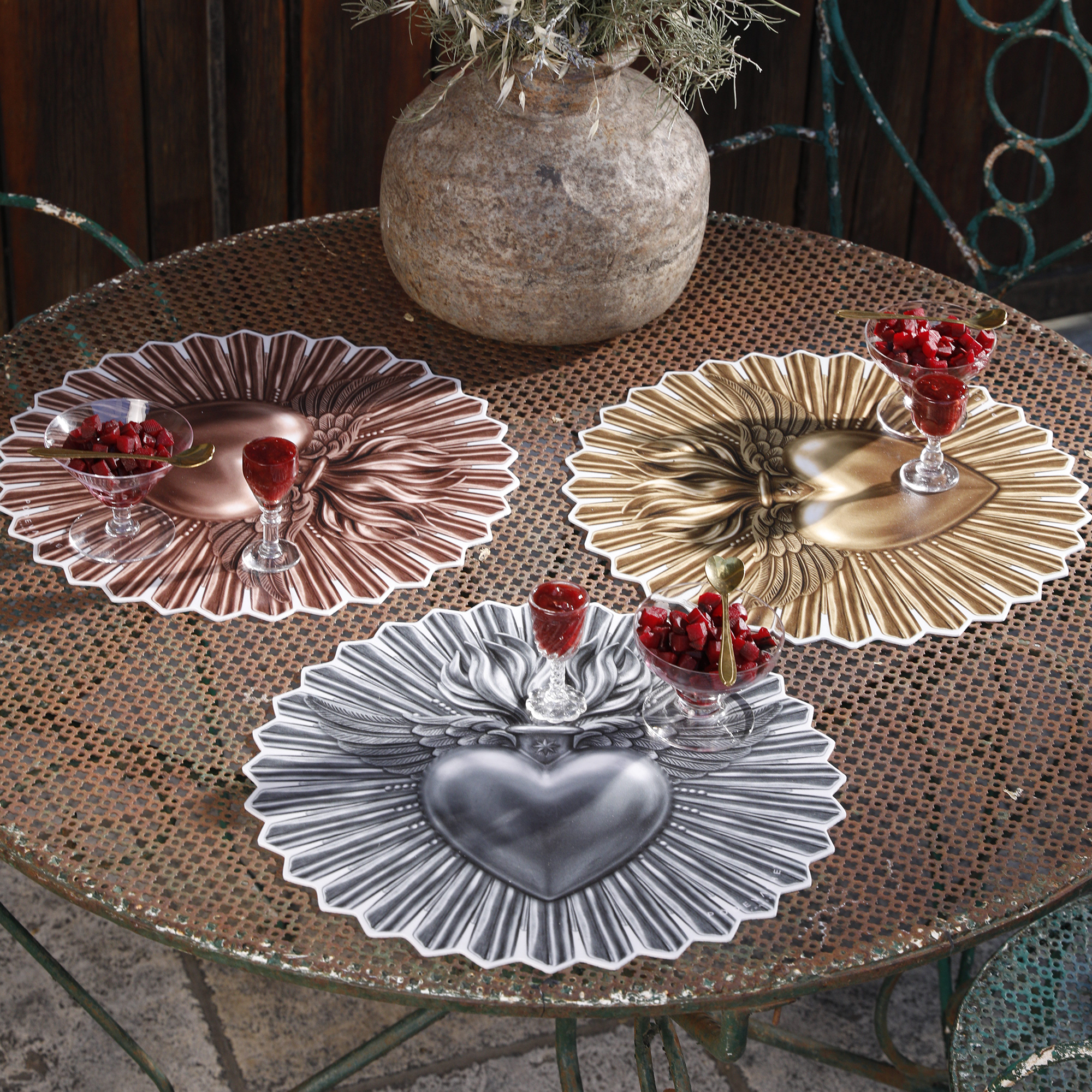 Set de table vinyle Ex Voto Apulu