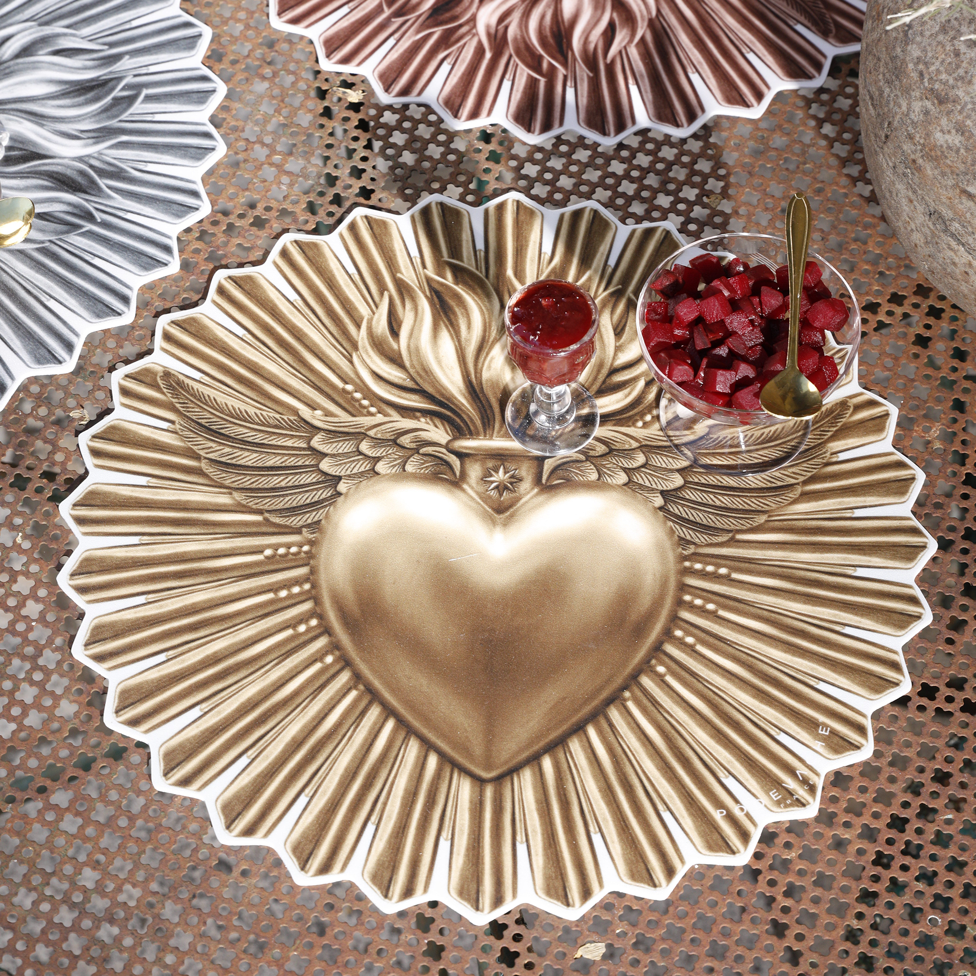Set de table vinyle Ex Voto Apulu