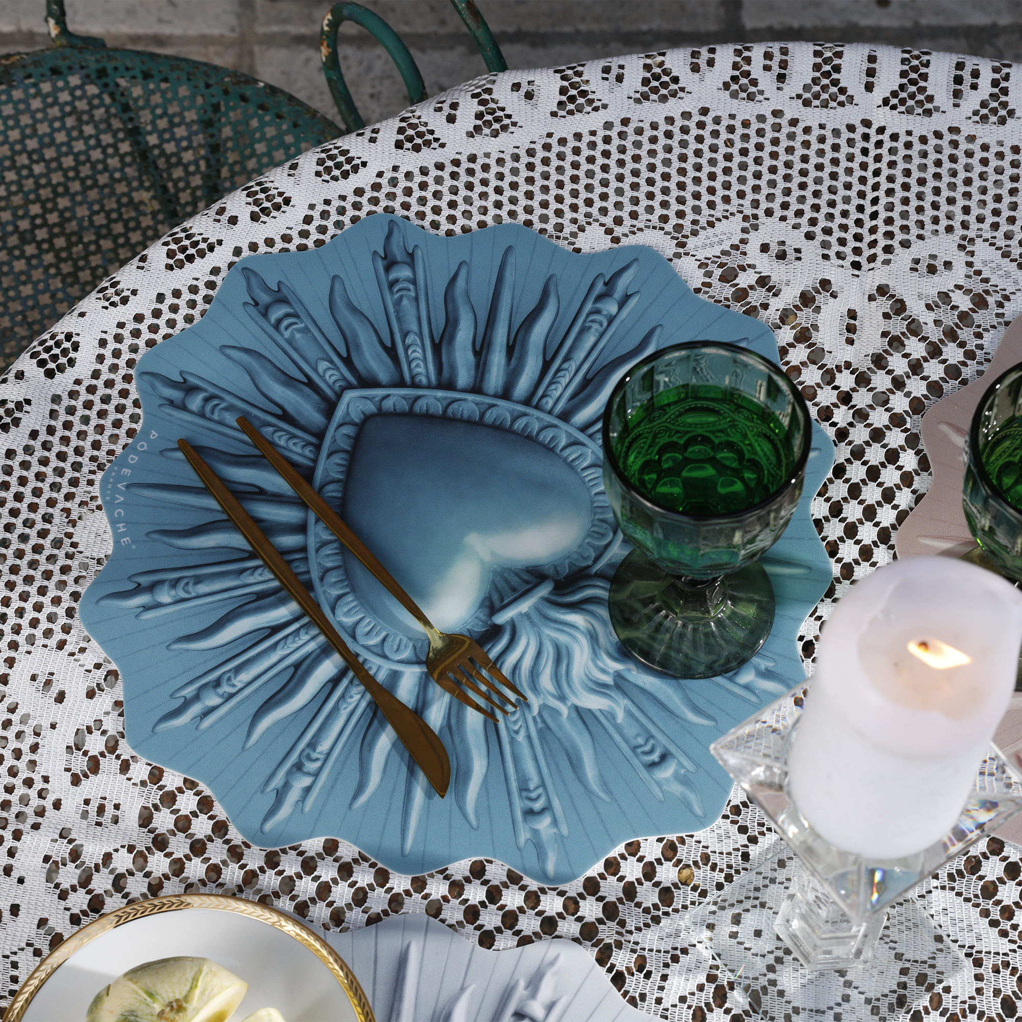 Set de table vinyle Ex Voto Uni II