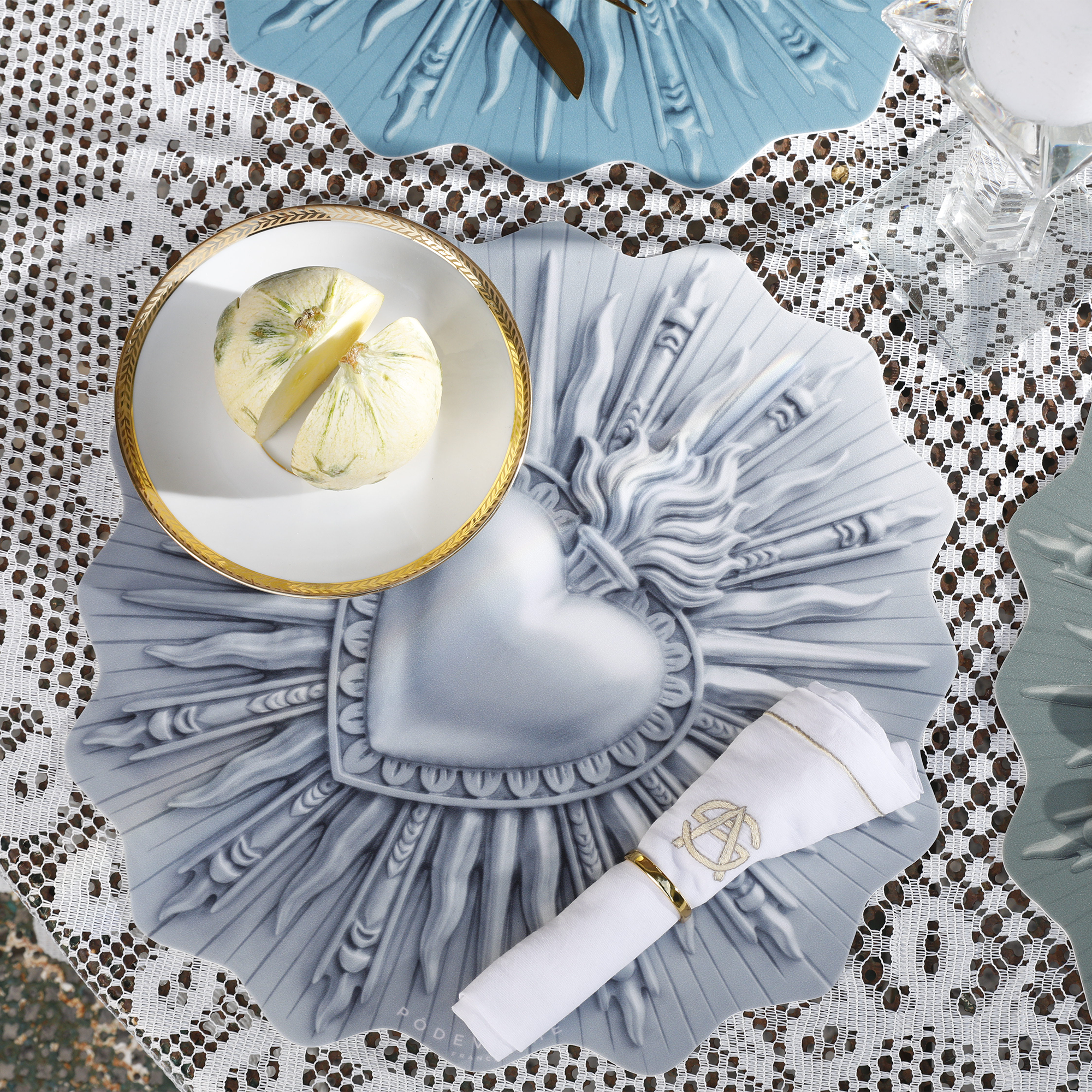 Set de table vinyle Ex Voto Uni II