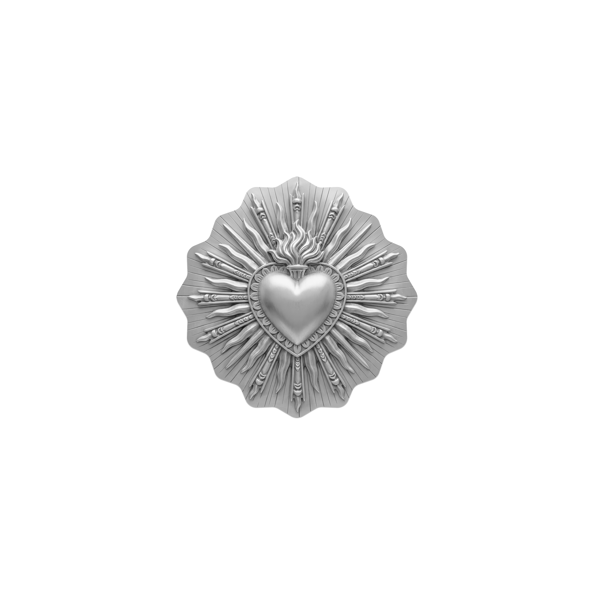 Lot de 6 dessous de verre vinyle Ex Voto Uni II