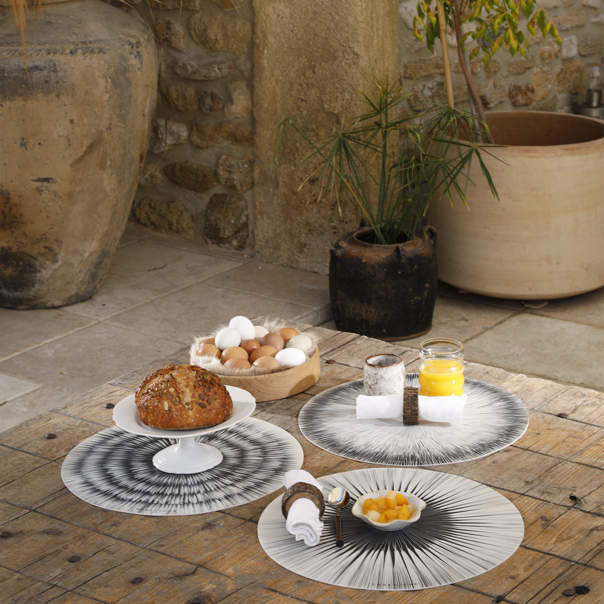 Set de table vinyle Hevea