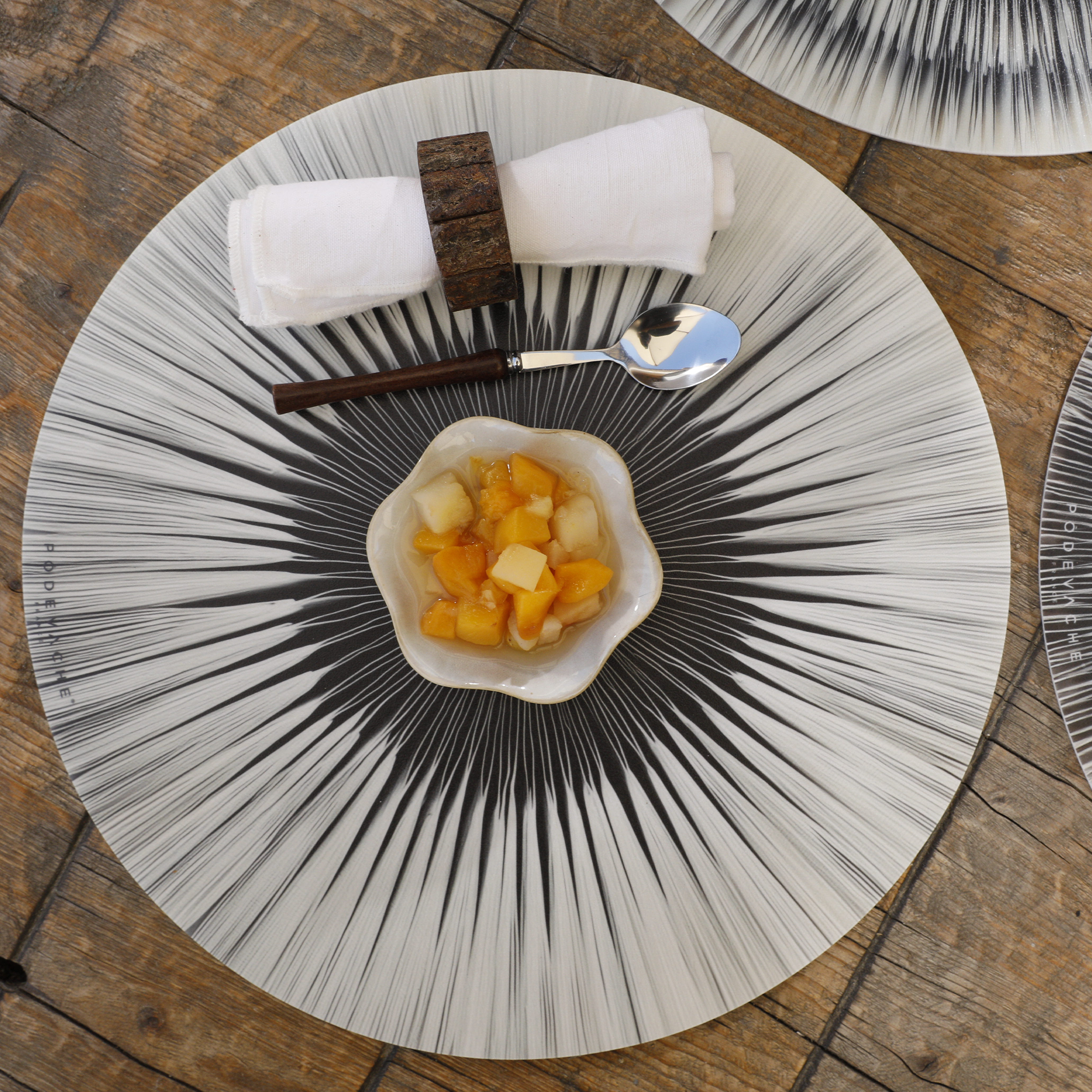 Set de table vinyle Angelim