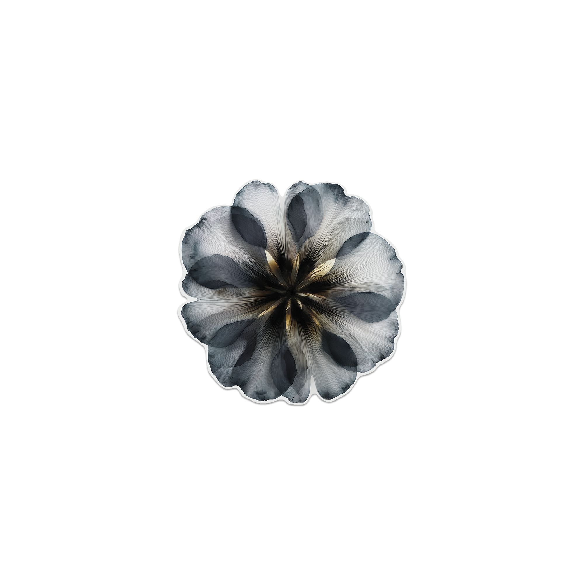 Lot de 6 dessous de verre Vinyle Floral Corollae