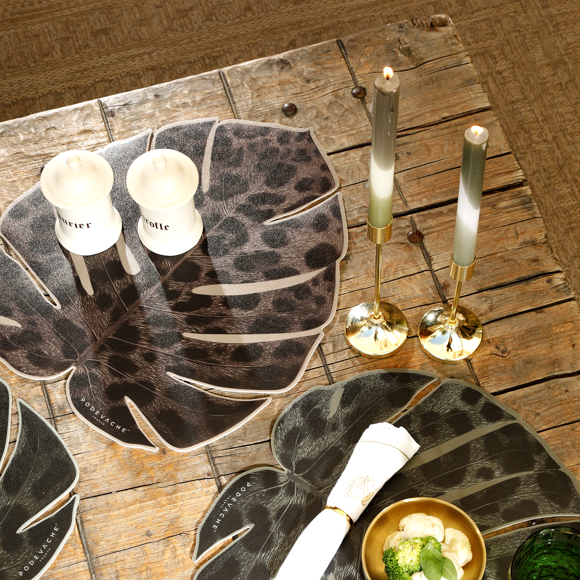 Set de table vinyle Fidji Leo