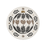 Set de table en vinyle rond — modèle Lapi, décor de Noël