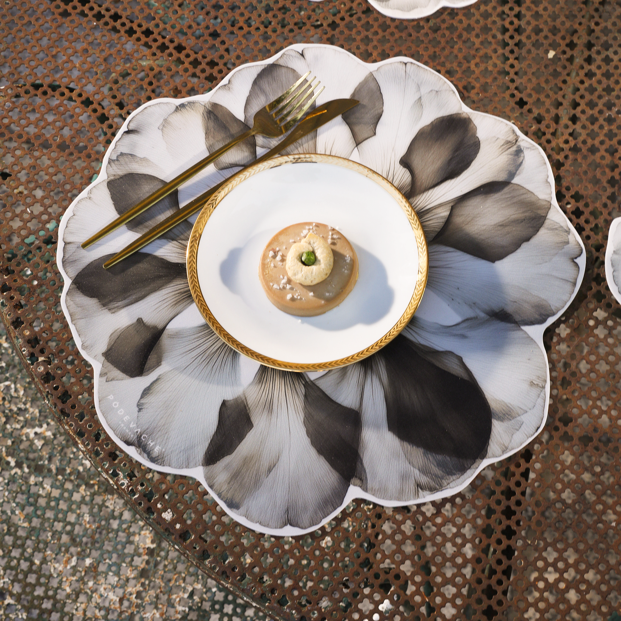 Set De Table Vinyle Floral Corollai