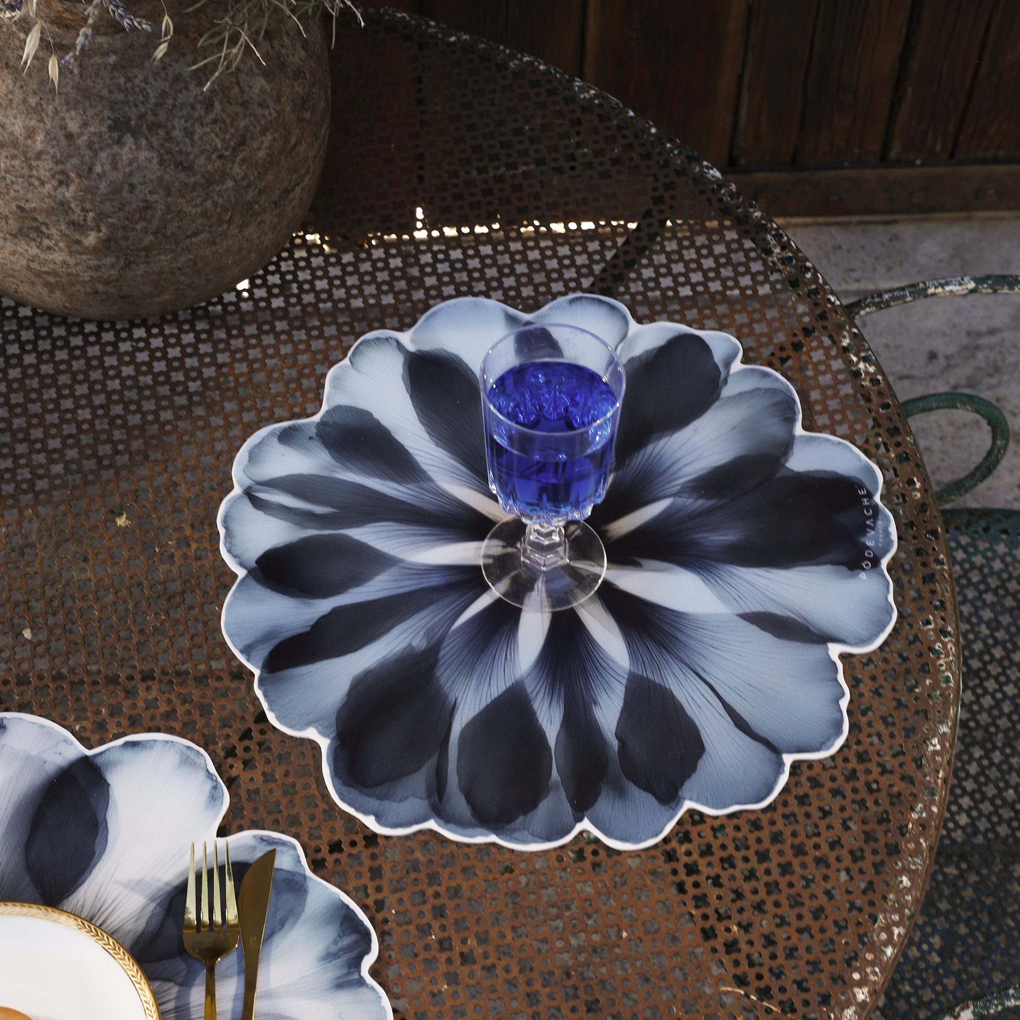 Set De Table Vinyle Floral Corollau