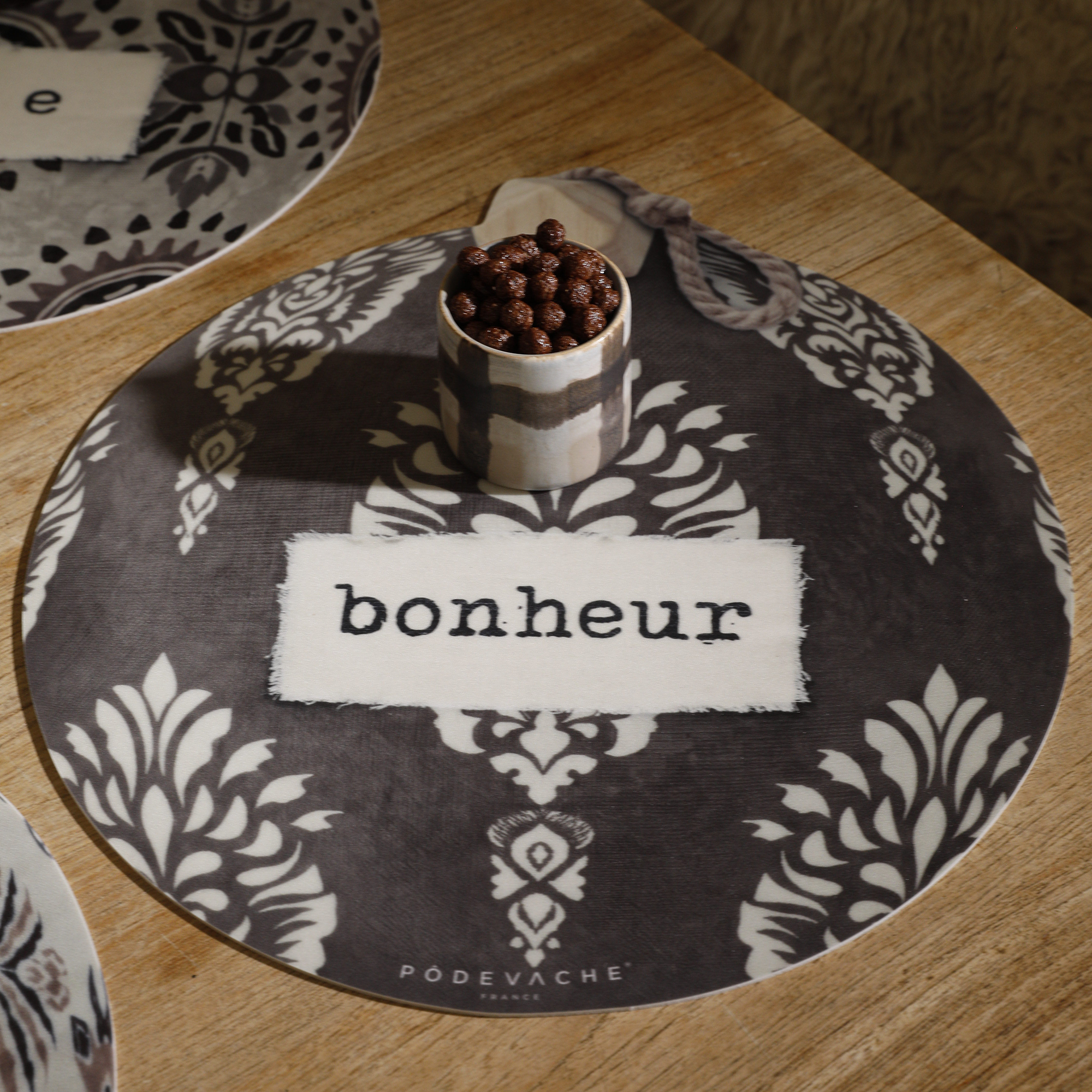 Set De Table Vinyle Boule Bonheur