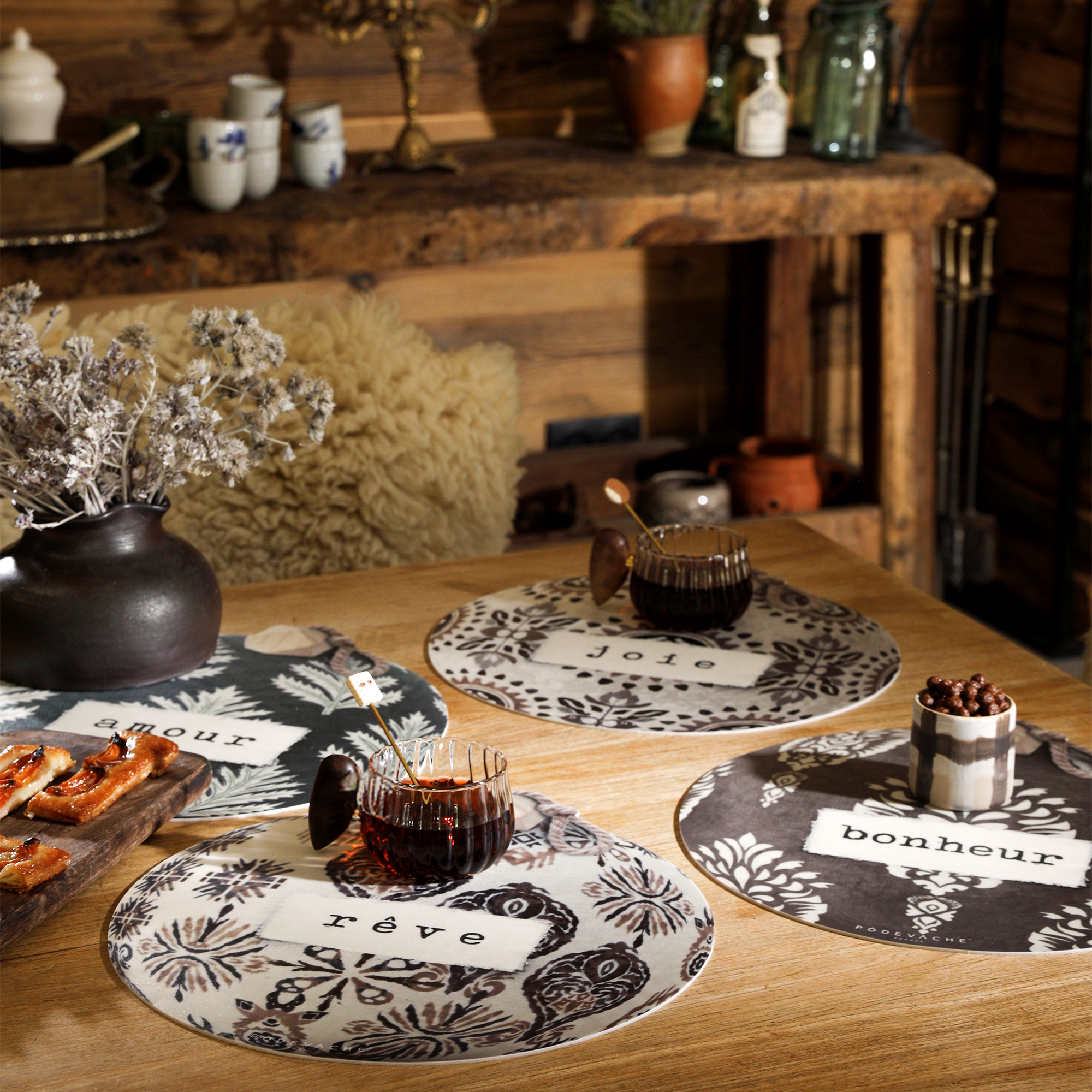 Set De Table Vinyle Boule Reve