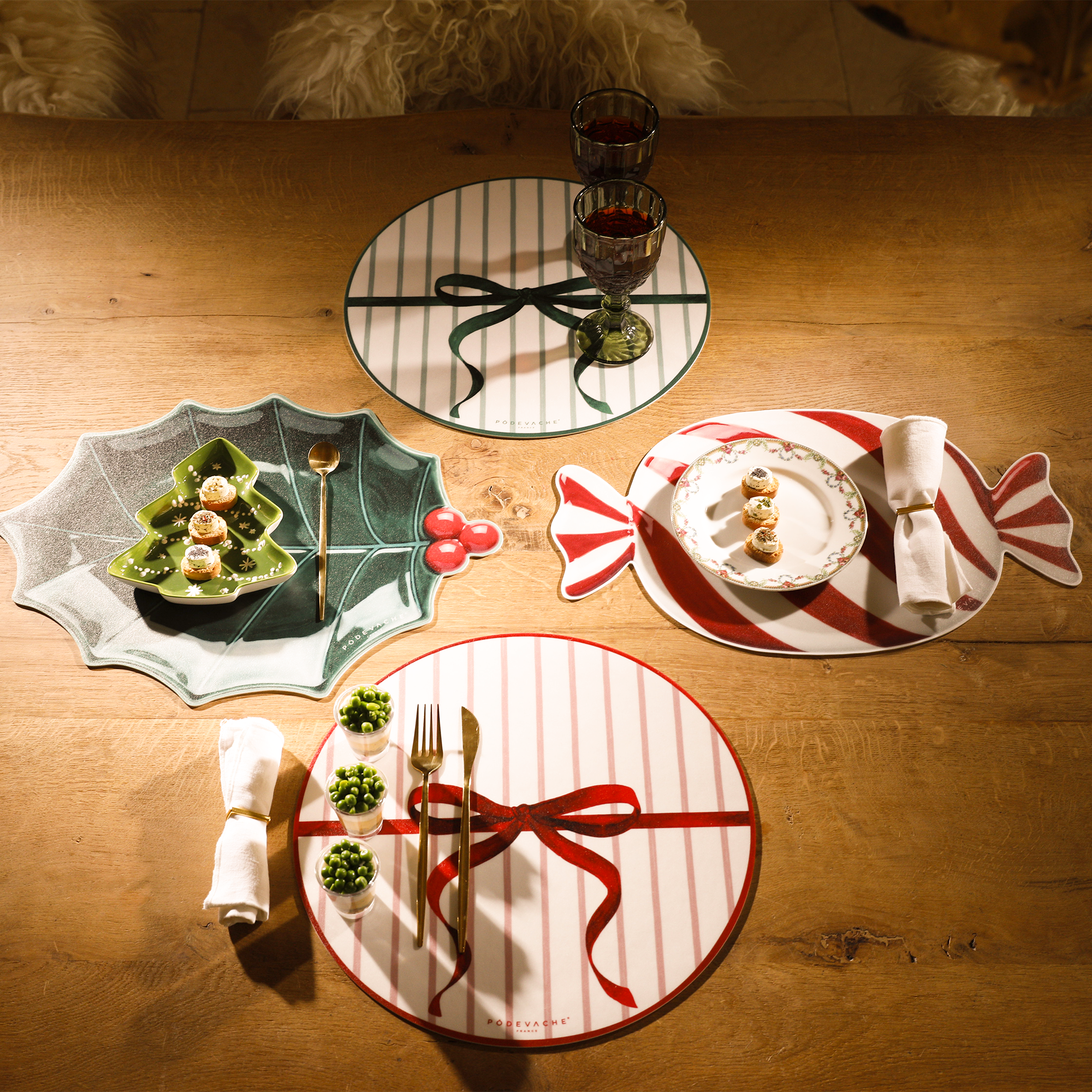 Set De Table Vinyle Holly